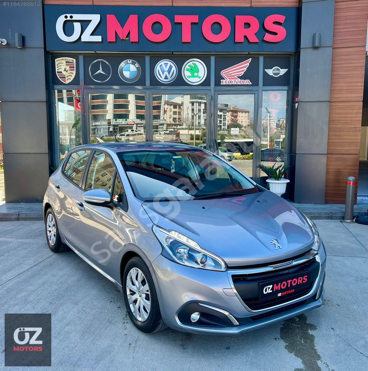 ÖZMOTORS 2020 PEUGEOT 208 1.5BLUEHDi HATASIZ BOYASIZ TRAMERSİZ