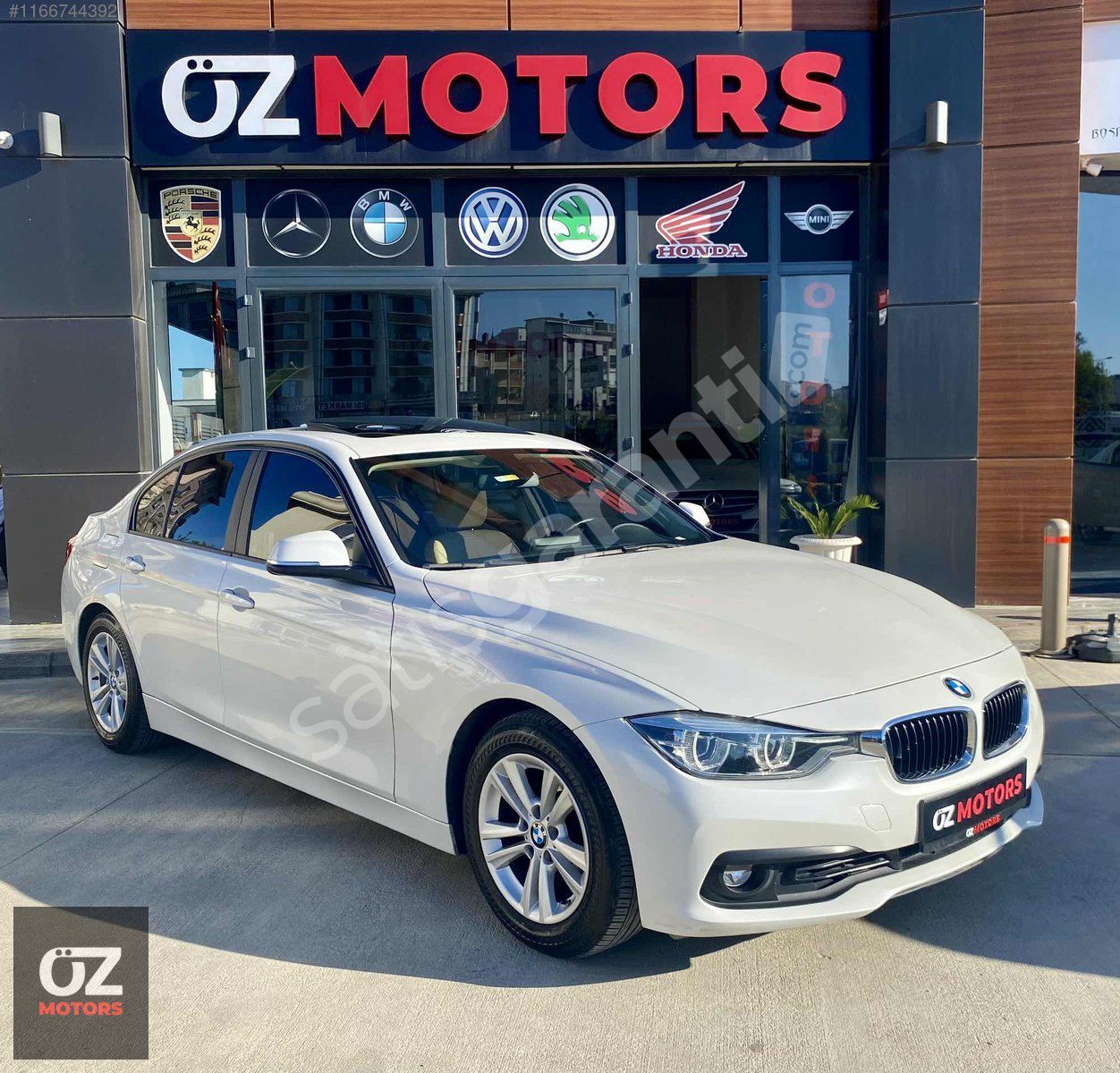 ÖZ MOTORS 2016 BMW 3.20i ED SUNROOF LED 102.000 KM HATASIZ