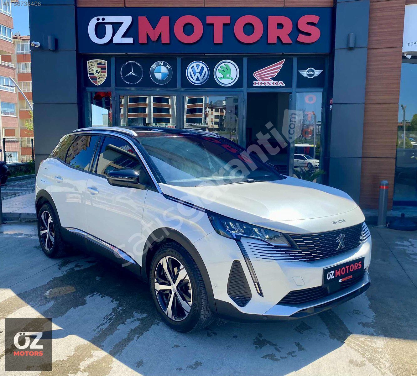 ÖZ MOTORS 2023 PEUGEOT 3008 1.5 BLUEHDI ALLURE 29.000 KM BOYASIZ
