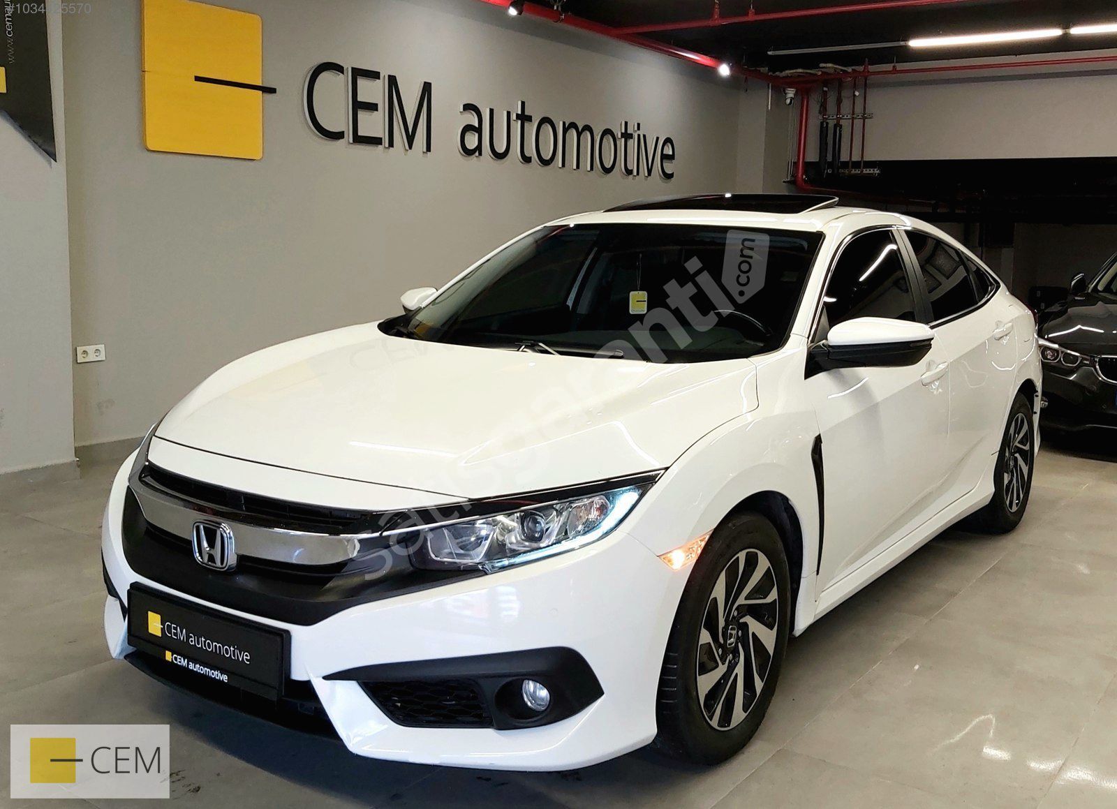 CEMautomotive-BOYASIZ-2018 HONDA CİVİC 1.6 DİZEL OTOMATİK