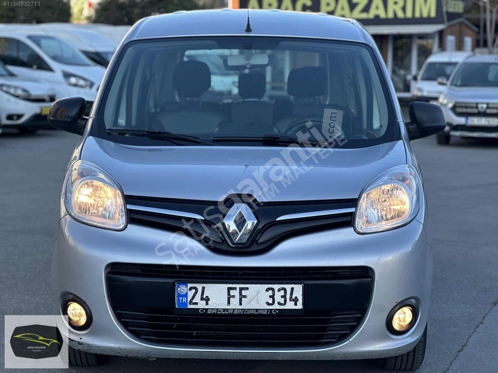 -4 CAM OTOMATİK- BOYASIZ 2016 KANGOO 1.5 DCİ TOUCH 155.000 KM