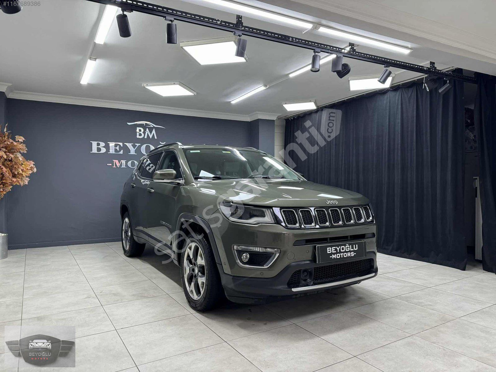 BEYOĞLU MOTORS JEEP COMPASS LİMİTED 4X4 OTOMATİK YETKİLİ SERVİS