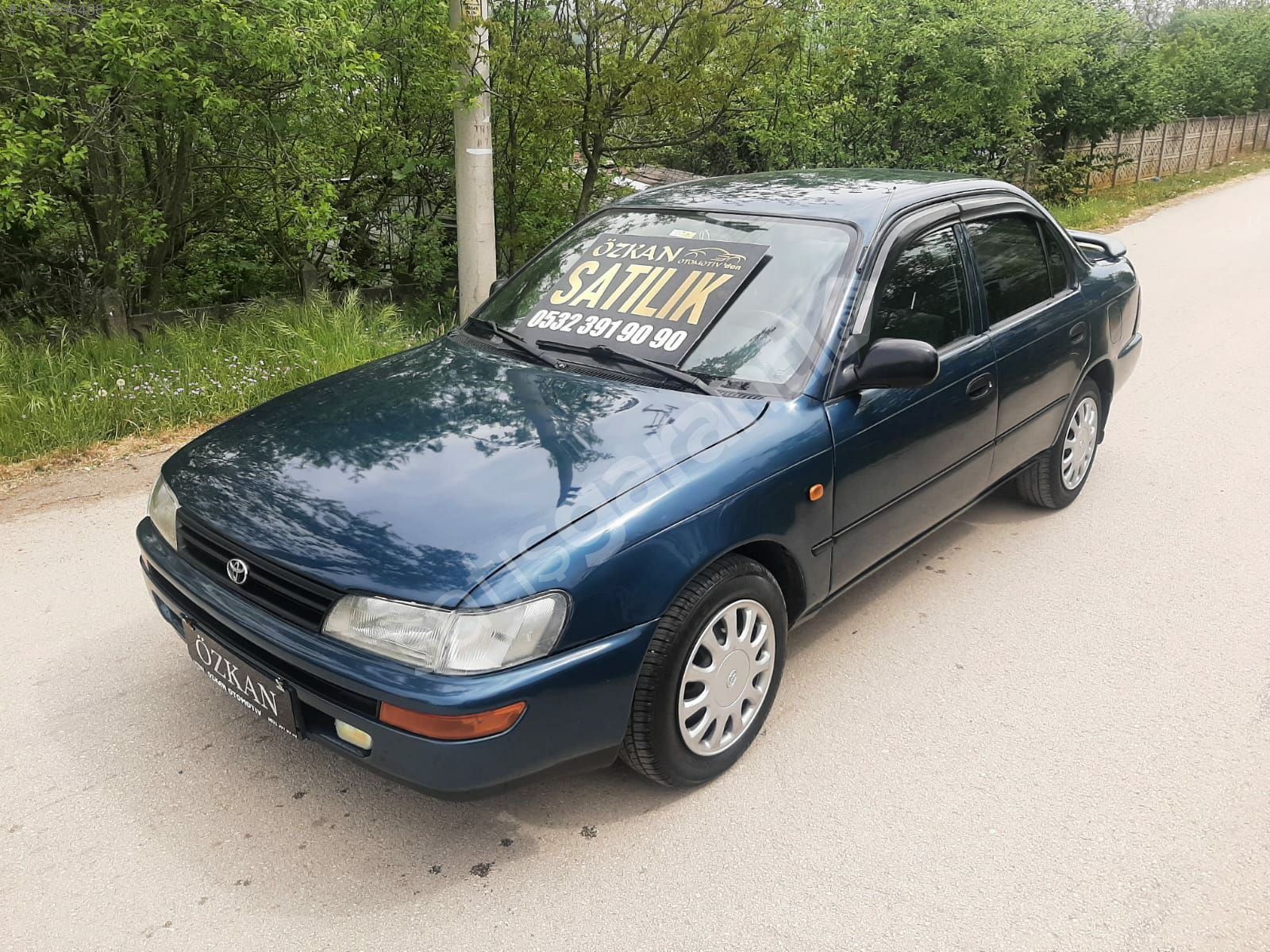 ÖZKAN OTOMOTİV DEN 1995 COROLLA 1.6 LPG LI FULL BAKIMLI