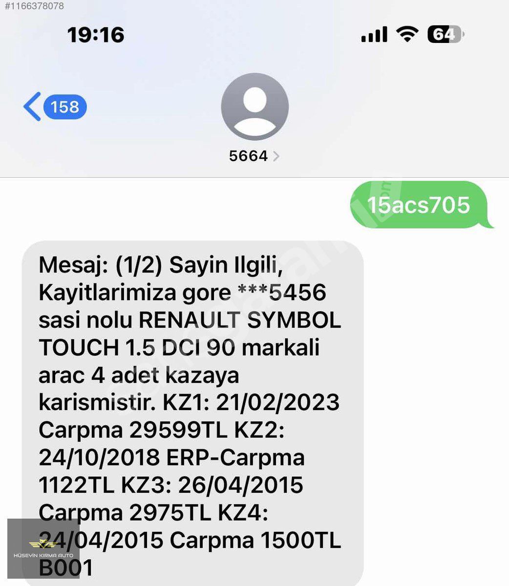 SYMBOL 1.5 DCİ 90 HP