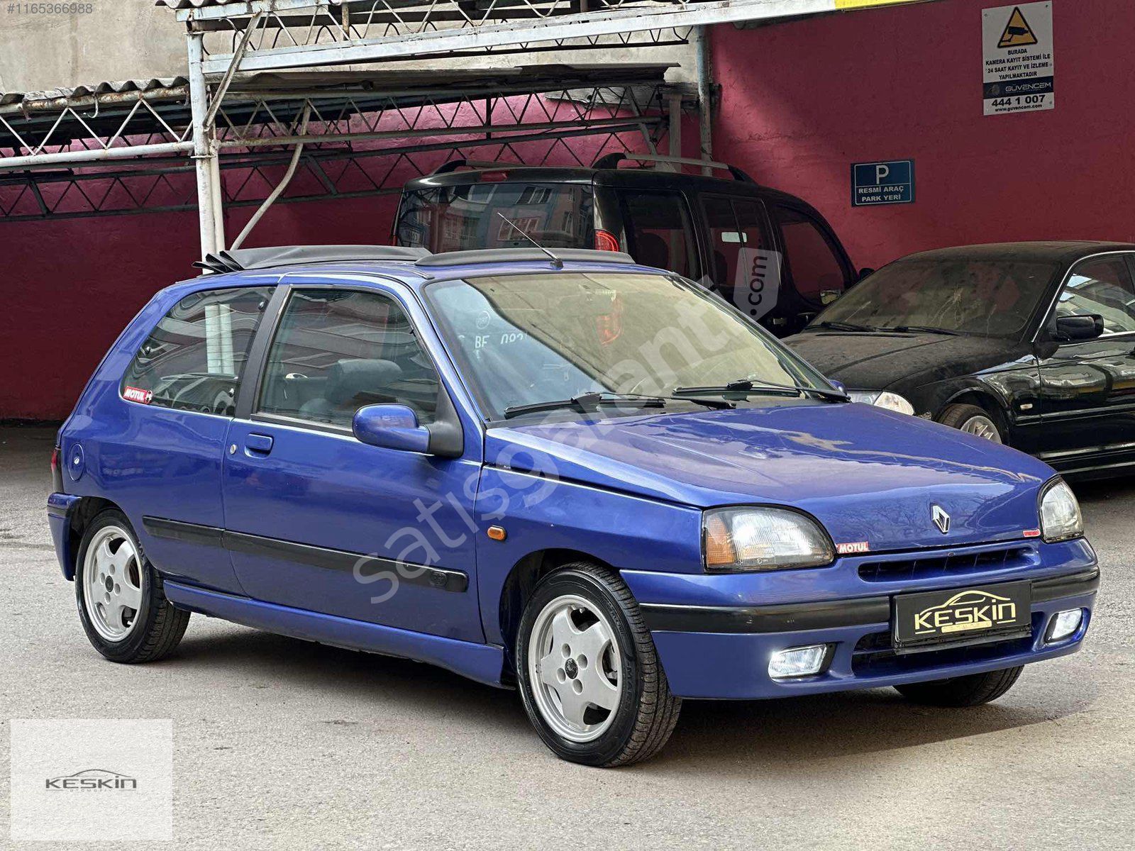 1997 RENAULT CLIO 1.8 RSi OPENAIR/KLİMA/RECARO/MOMO DİREKSİYON