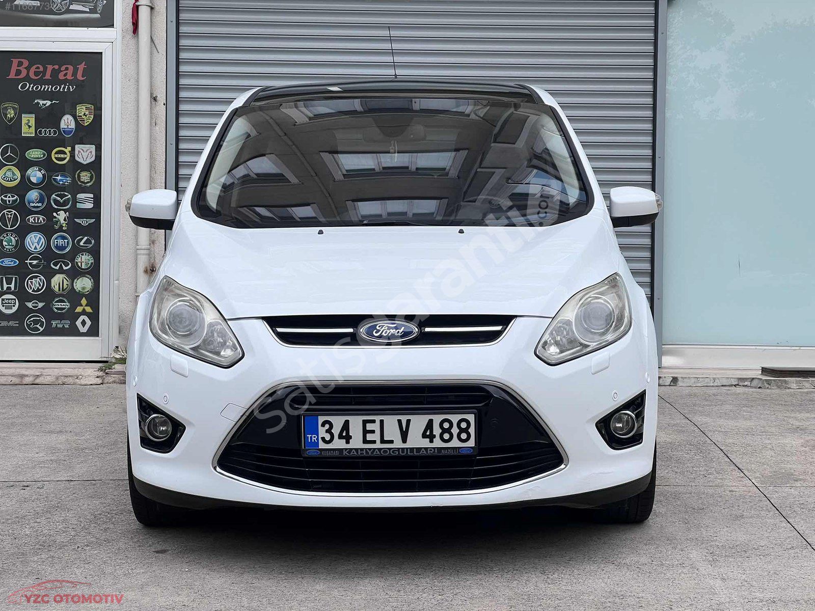 YZC'DEN FORD C-MAX 1.6 DİZEL TİTANİUM CAM TAVAN'LI