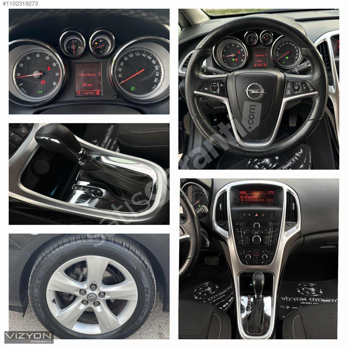 110.000 KM DE ASTRA J 1.6 SPORT TAM OTOMATİK VİTES