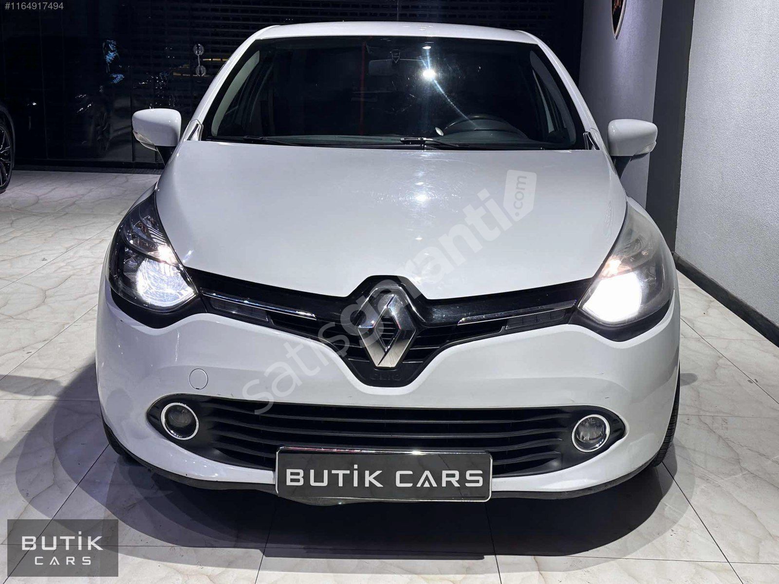 BUTİK CARS-2016 RENAULT CLIO 1.5 DCI TOUCH BEYAZ 88.000KM