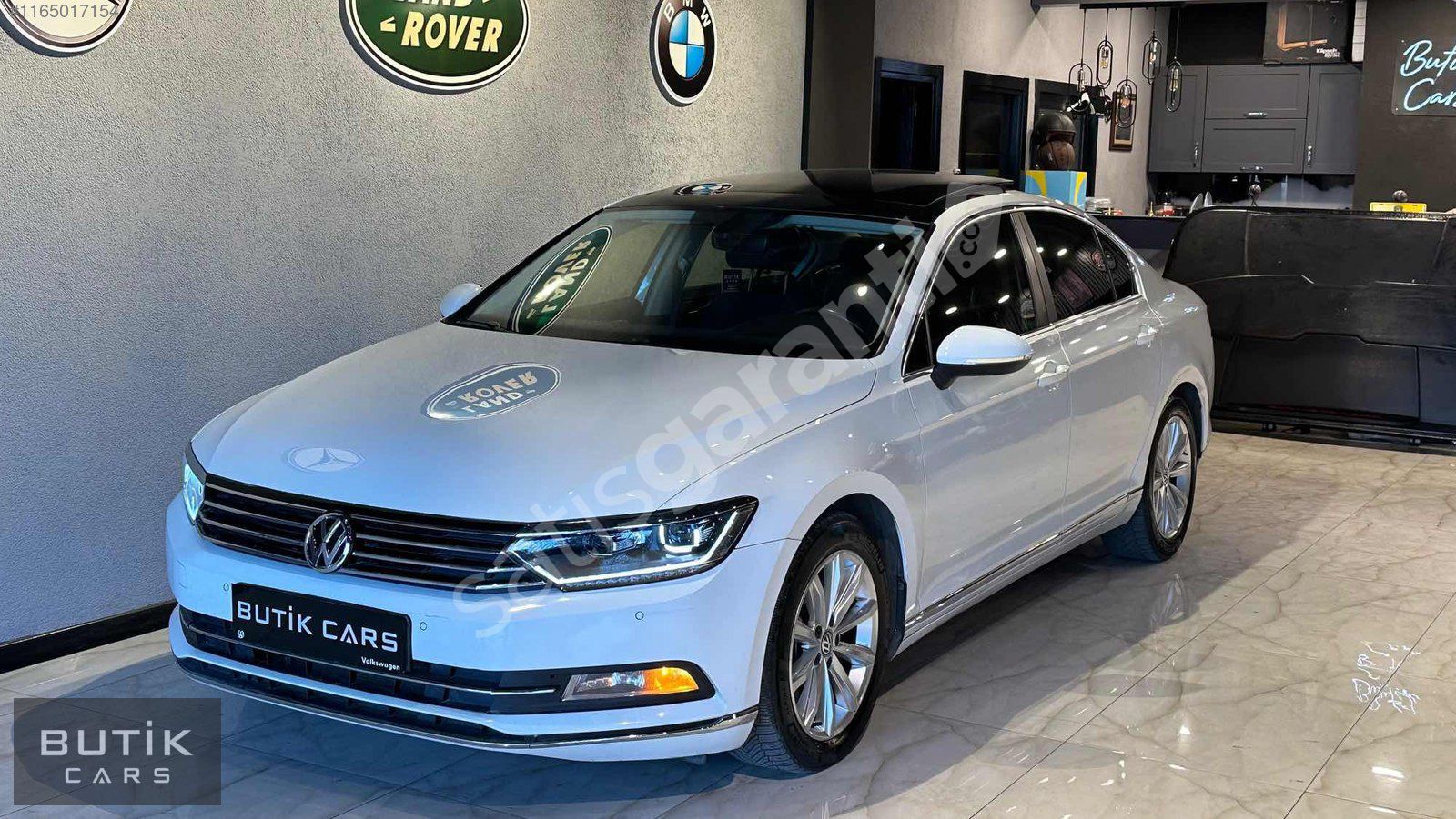 BUTİK CARS-2017 VW PASSAT 1.6TDI OTOMATİK-DSG-CAMTAVAN-LED FAR