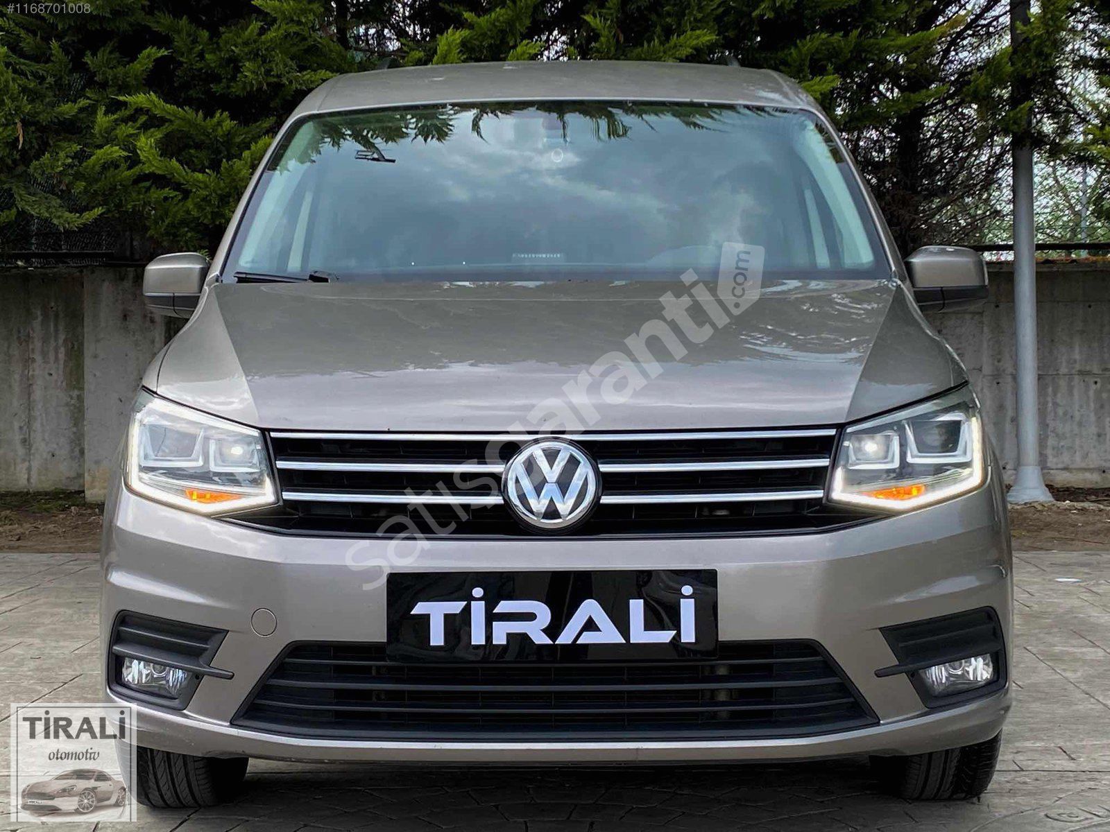 TİRALİ'DEN 2017 MODEL VOLKSWAGEN CADDY 2.0 TDI DSG EXCLUSİVE