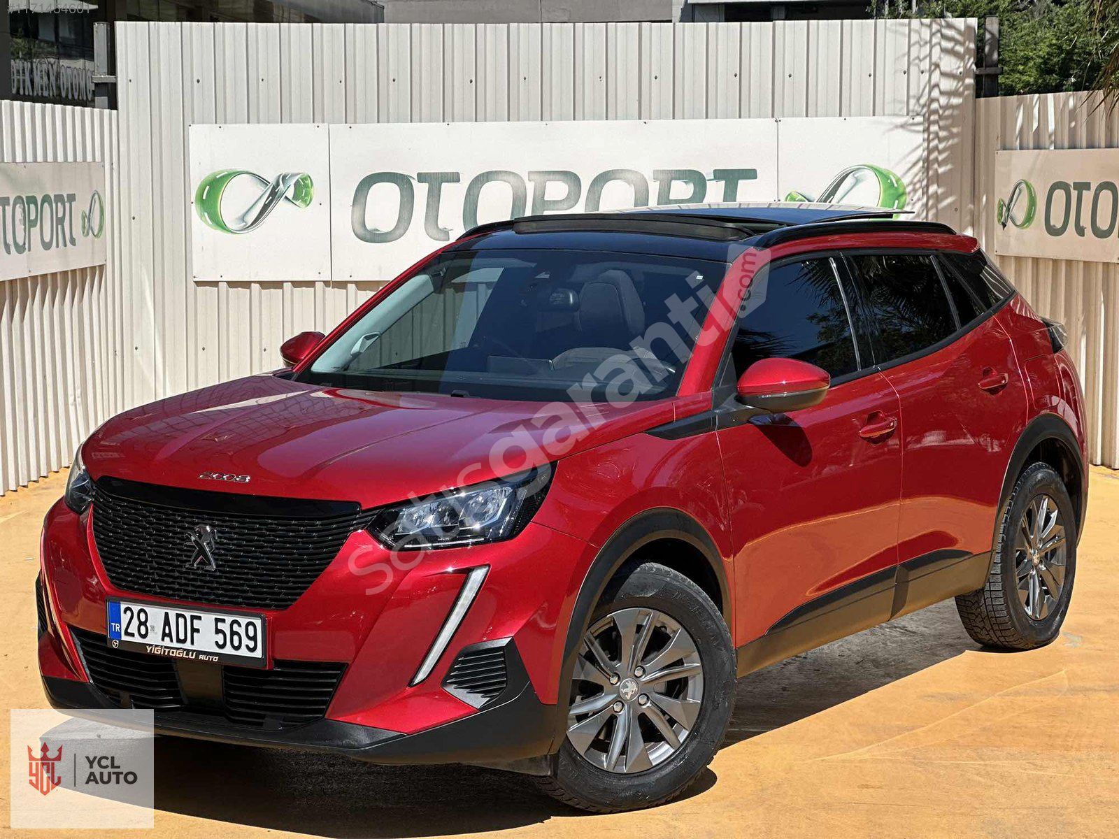 YCL DEN 2021 PEUGEOT 1.2 PURETECH BOYASIZ CAM TVN GERİ GÖRÜŞ