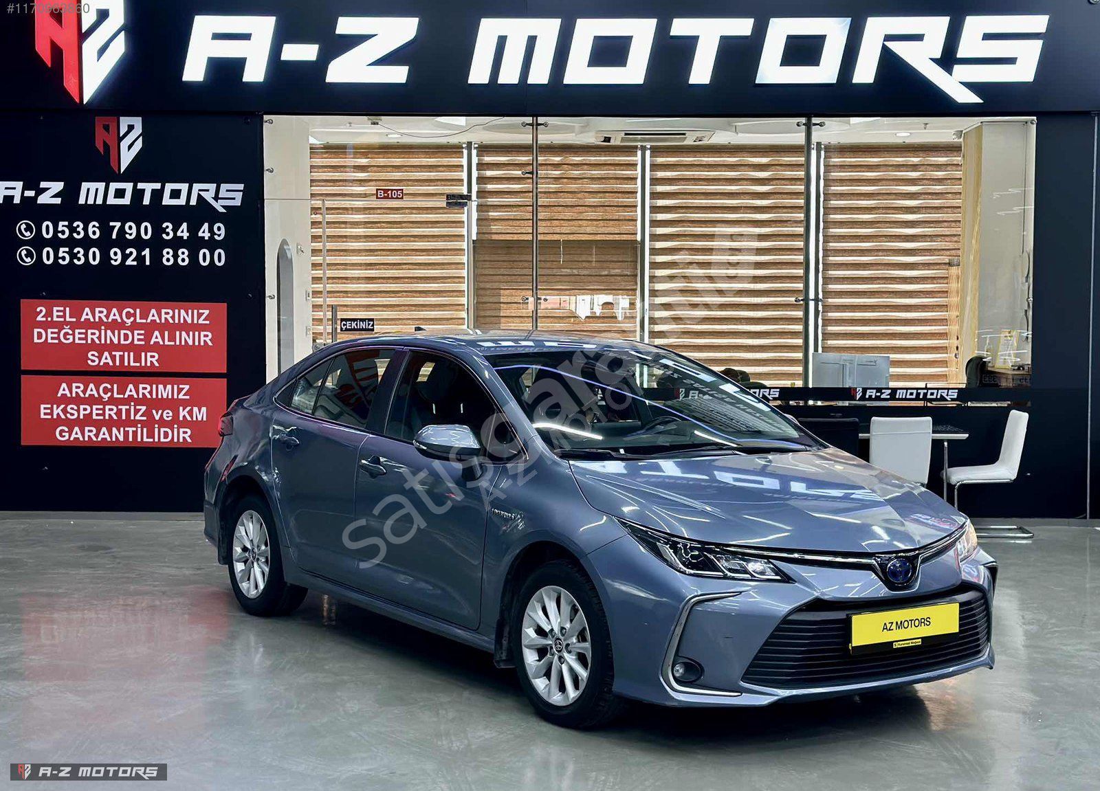 A-Z MOTORS'DAN 2021 TOYOTA HYBRİD 83.000 KM HATASIZ SERVİS BAKM