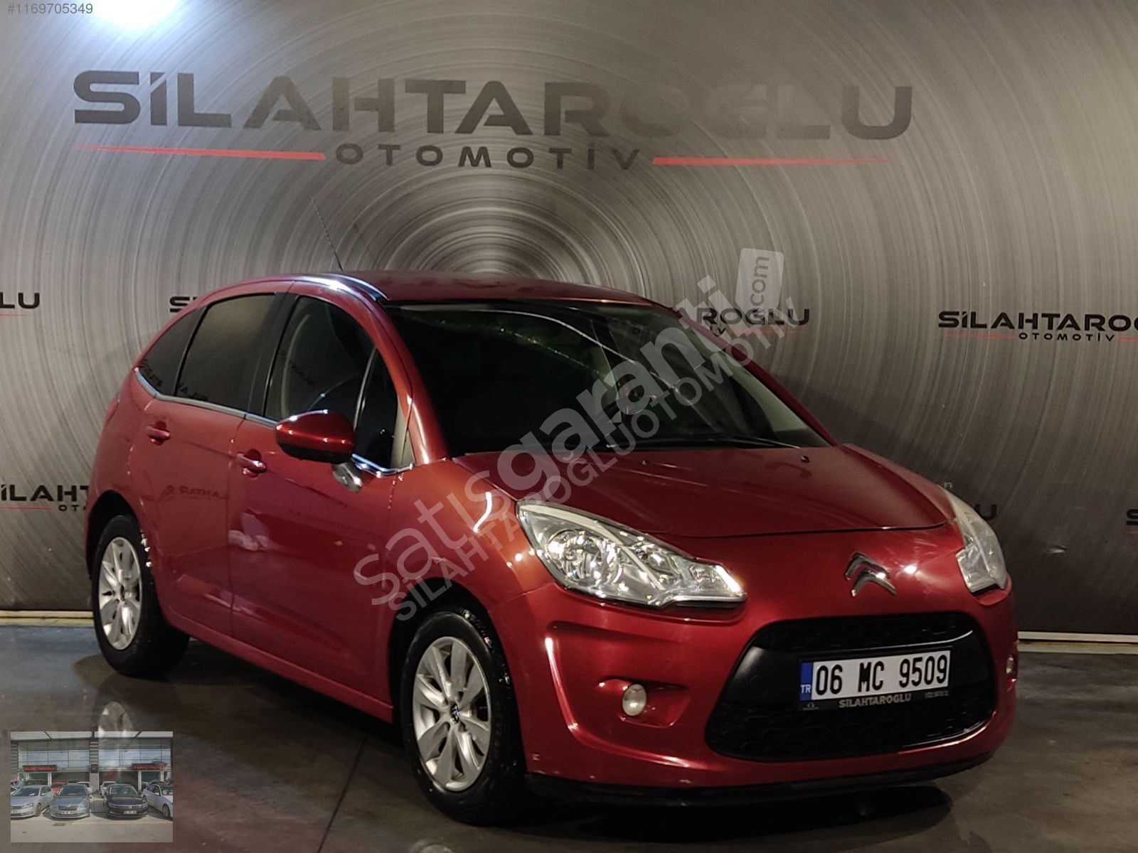 2011 CİTROEN C3 1.4 VTI Confort BMP*125.000-DİJİTAL KLİMA-F1 *