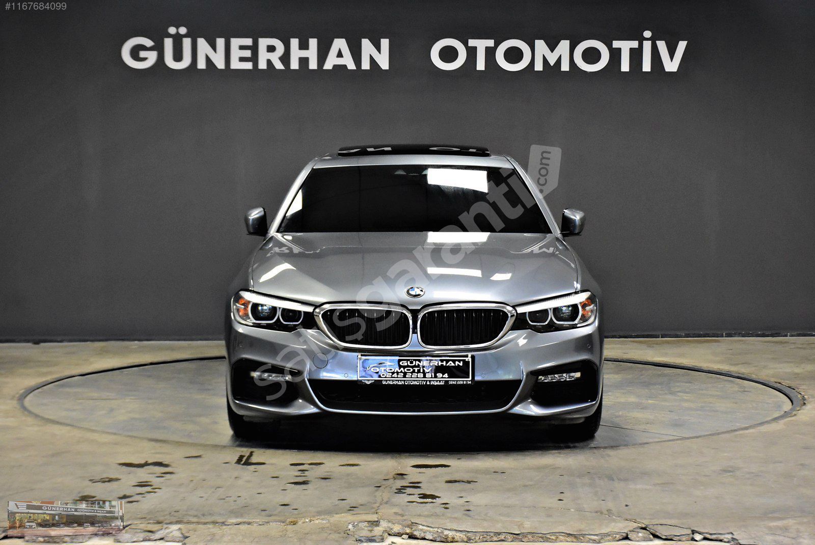 2018 MODEL BMW 5.20İ MSPORT 170 HP BAYİ ÇIKIŞLI