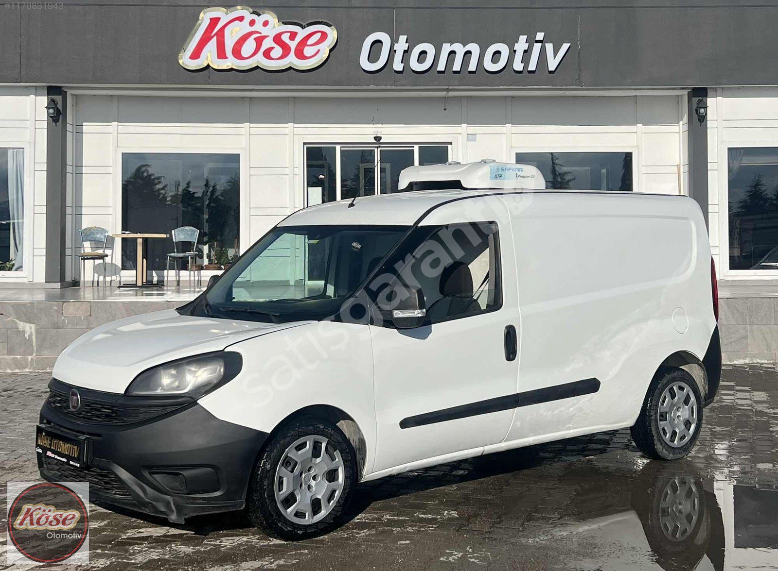 KÖSE OTOMOTİV'DEN 2015 MODEL FİAT DOBLO FRİGOLU SOĞUTUCULU