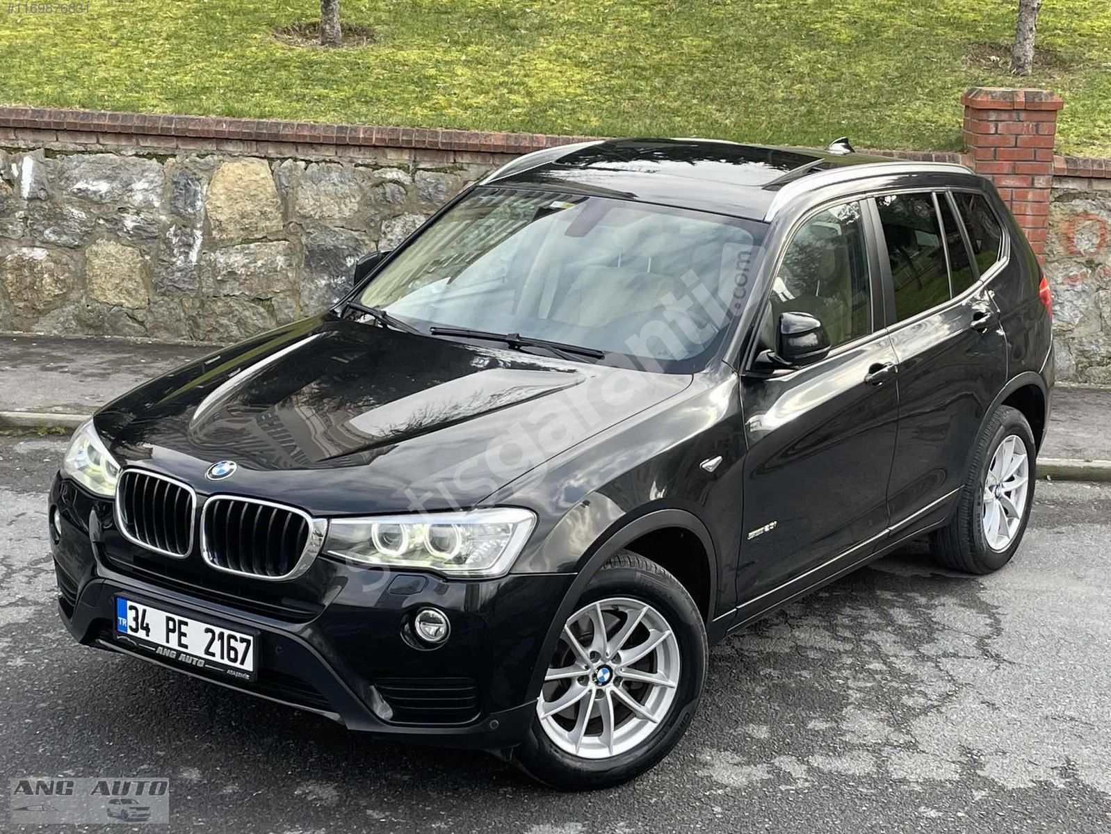 2016ÇIKIŞLI*HATASIZ*BOYASIZ*CAM TAVAN*HAFIZA*İÇİBEJ*BMW X3***