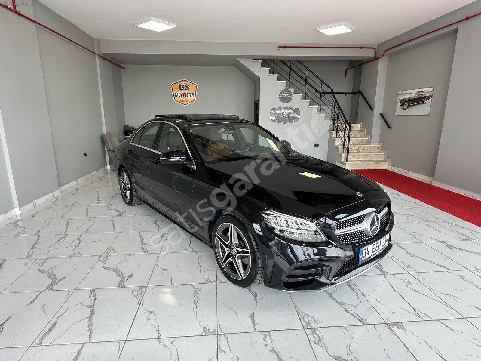 BS MOTORS 2021 MERCEDES C200d HATASIZ- AMG-TABA