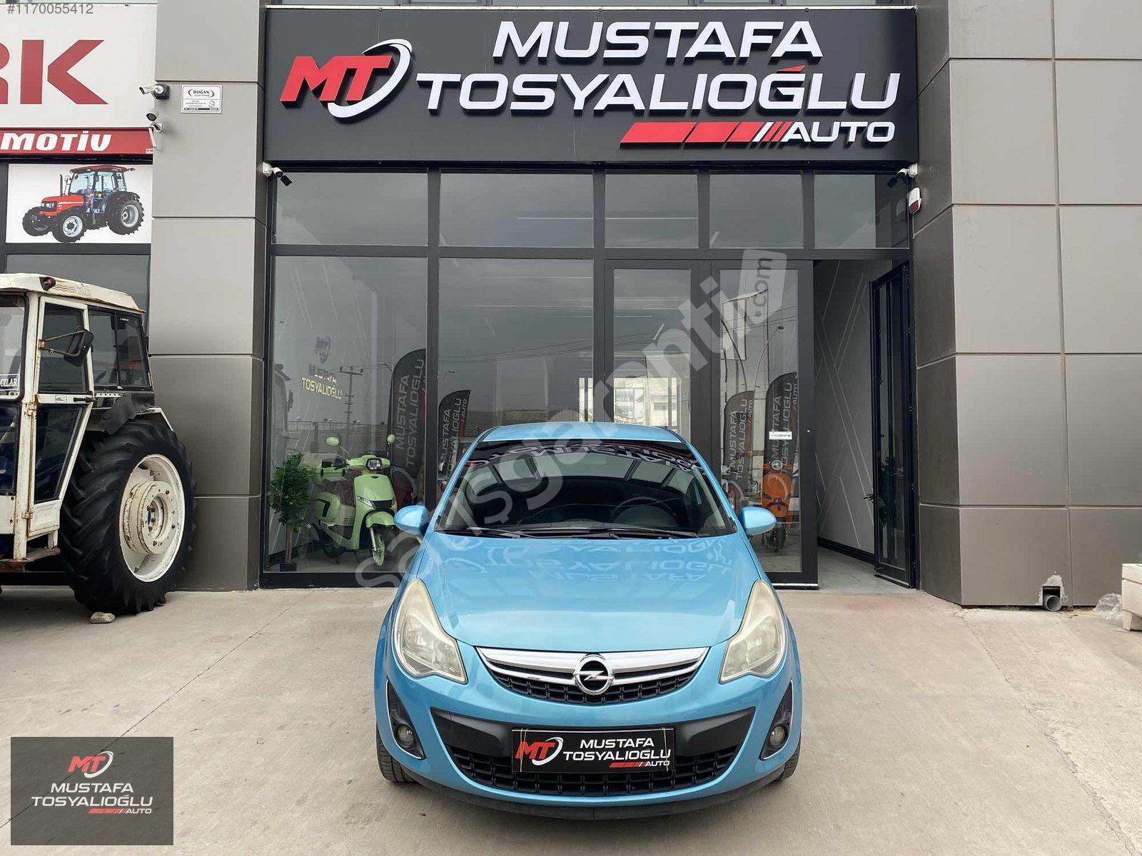 DÜŞÜK KM OPEL CORSA 1.4 MERCAN MAVİ