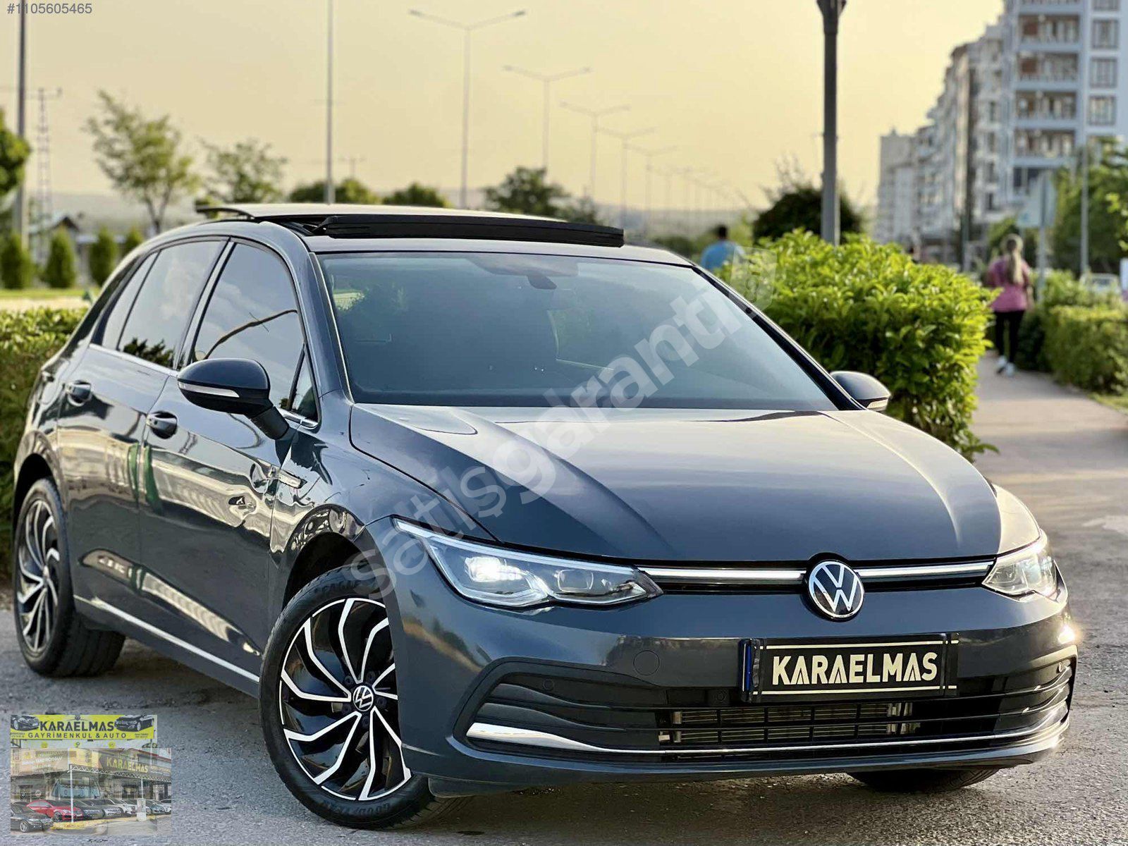 2022 LANSMAN RENK 1.0 E-TSI CAM TAVAN HAYALET 35.000 KM GOLF8