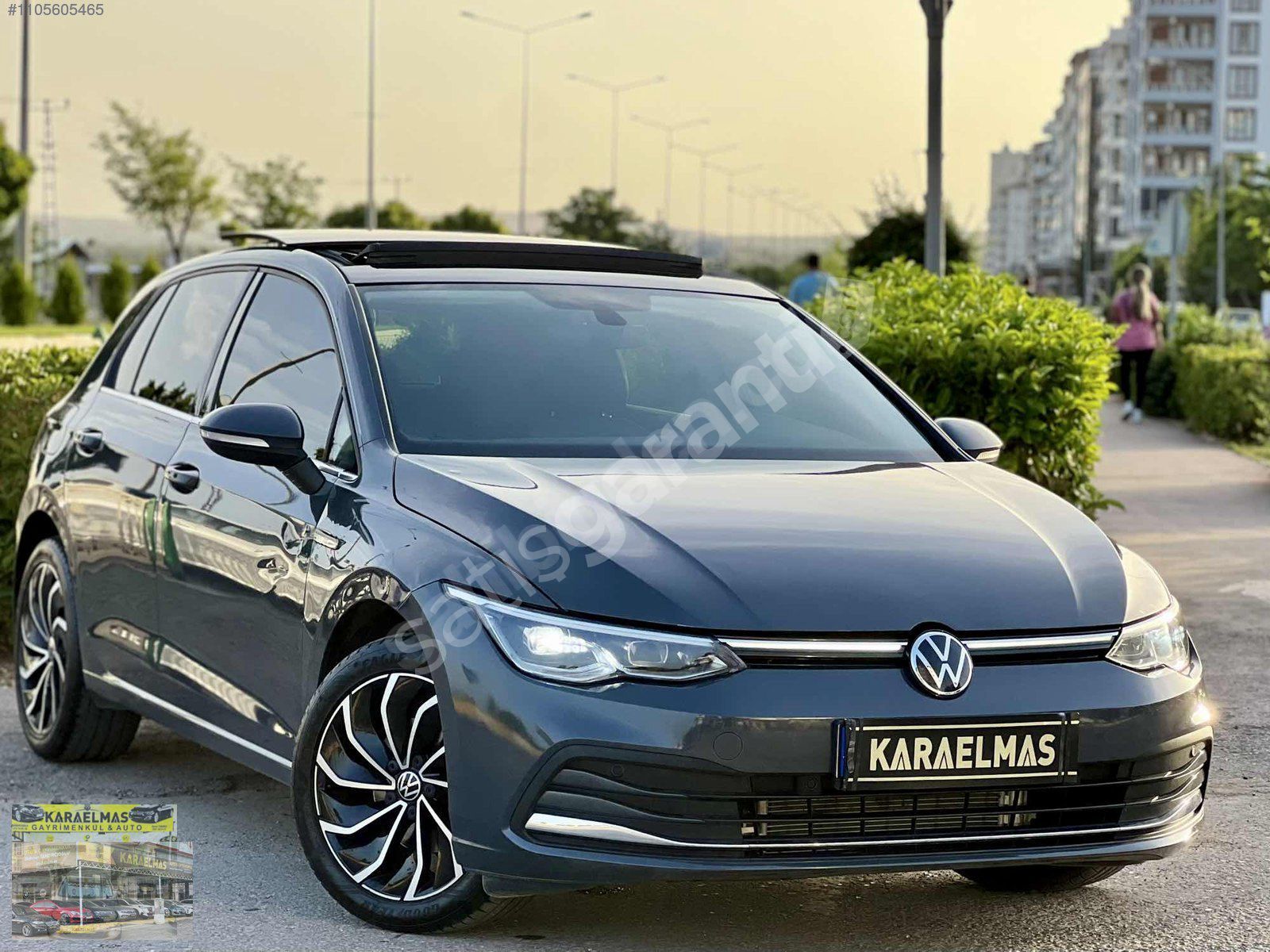 2022 LANSMAN RENK 1.0 E-TSI CAM TAVAN HAYALET 22.000 KM GOLF8