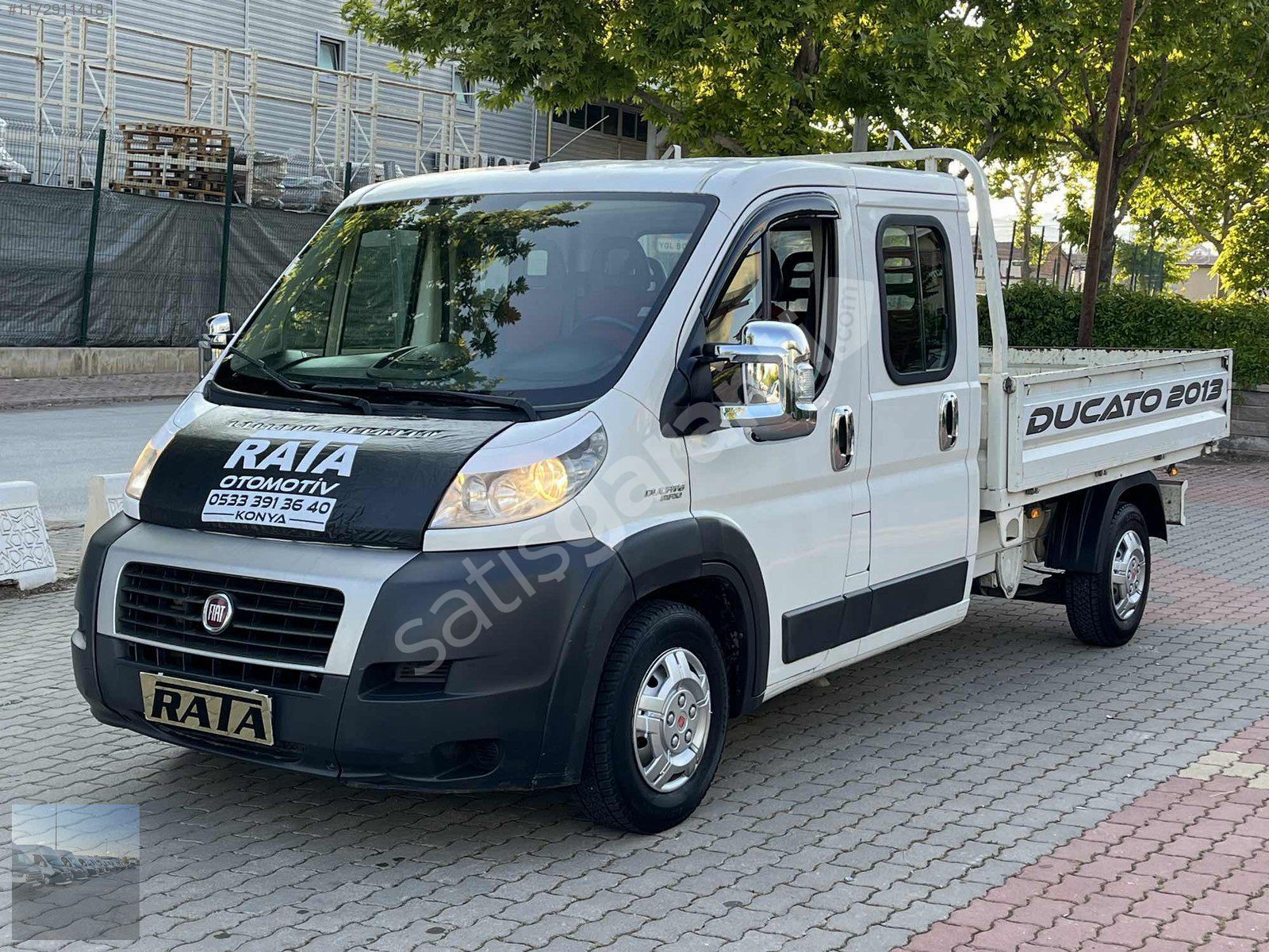 RATA'DAN 2013 MODEL KLİMALI ÇİFT KABİN DUCATO