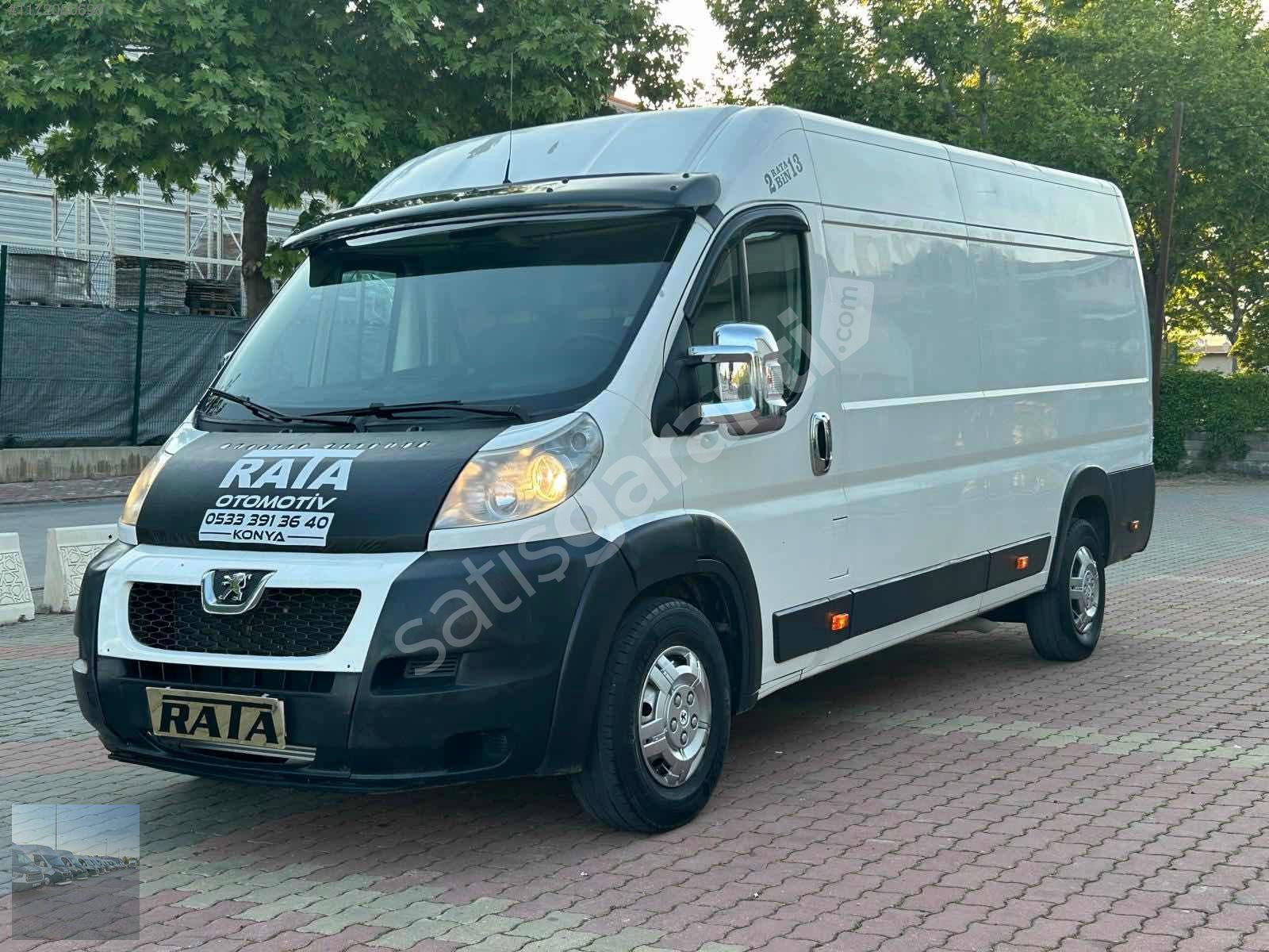 RATA'DAN 2013 MODEL TEMİZ PEUGEOT BOXER 15m3