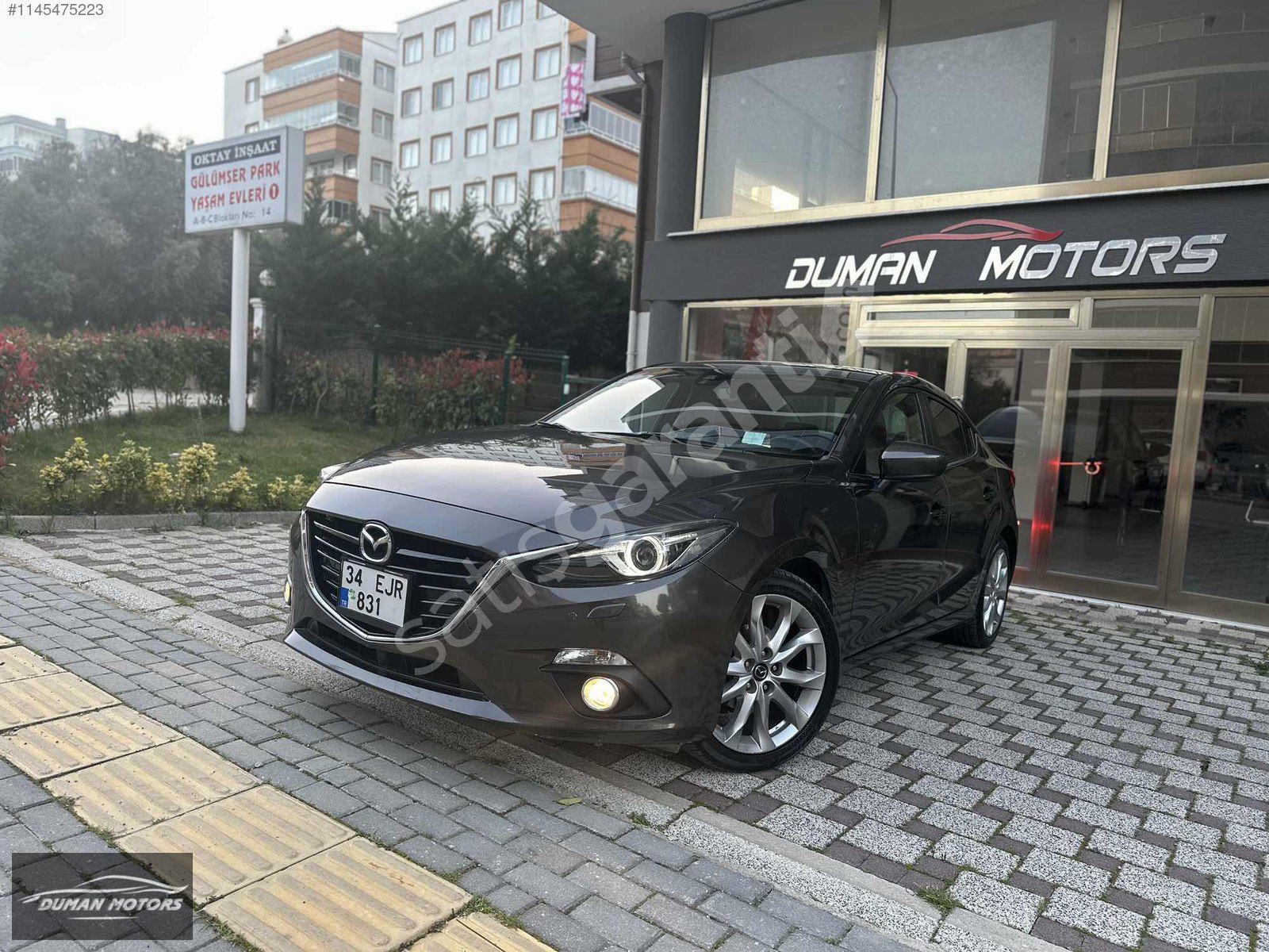 2015 Mazda 3~86.000km~Karta 12 taksit %2.8 oranla