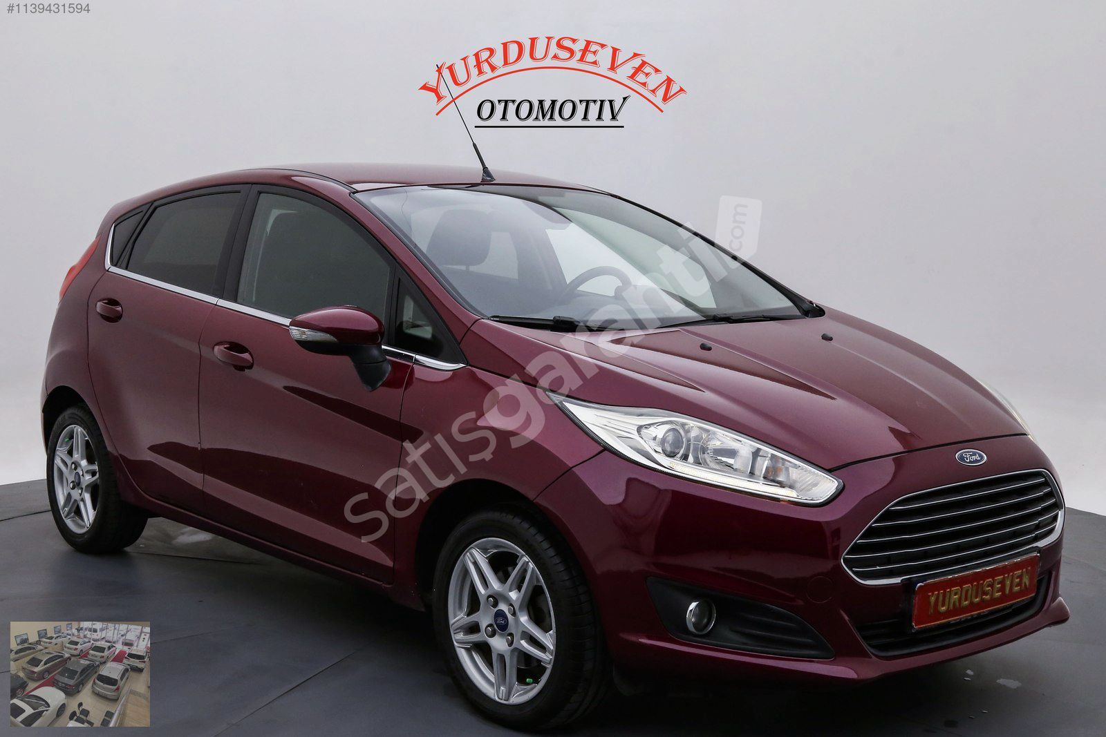 YURDUSEVEN OTO 2014 FORD FİESTA OTOMATİK 1.6 Titanium HATASIZ