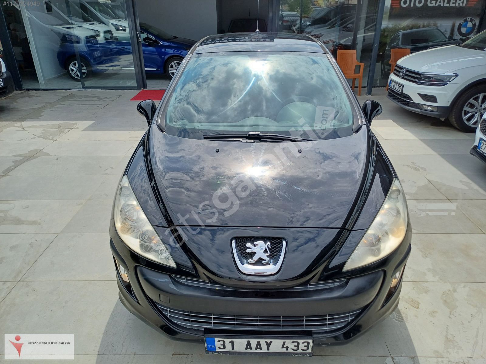 2011 MODEL PEUGEOT 308 1.6 HDİ COMFORT OTOMATİK VİTES BOYASIZ
