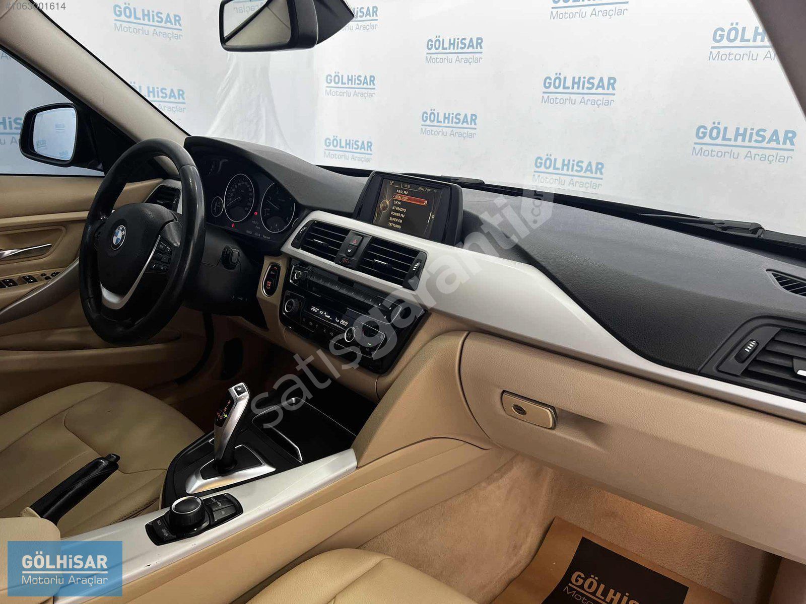 GÖLHİSAR'dan 2016 BMW 320 TECHNO PLUS LJİ KASA DIŞ M PAKET