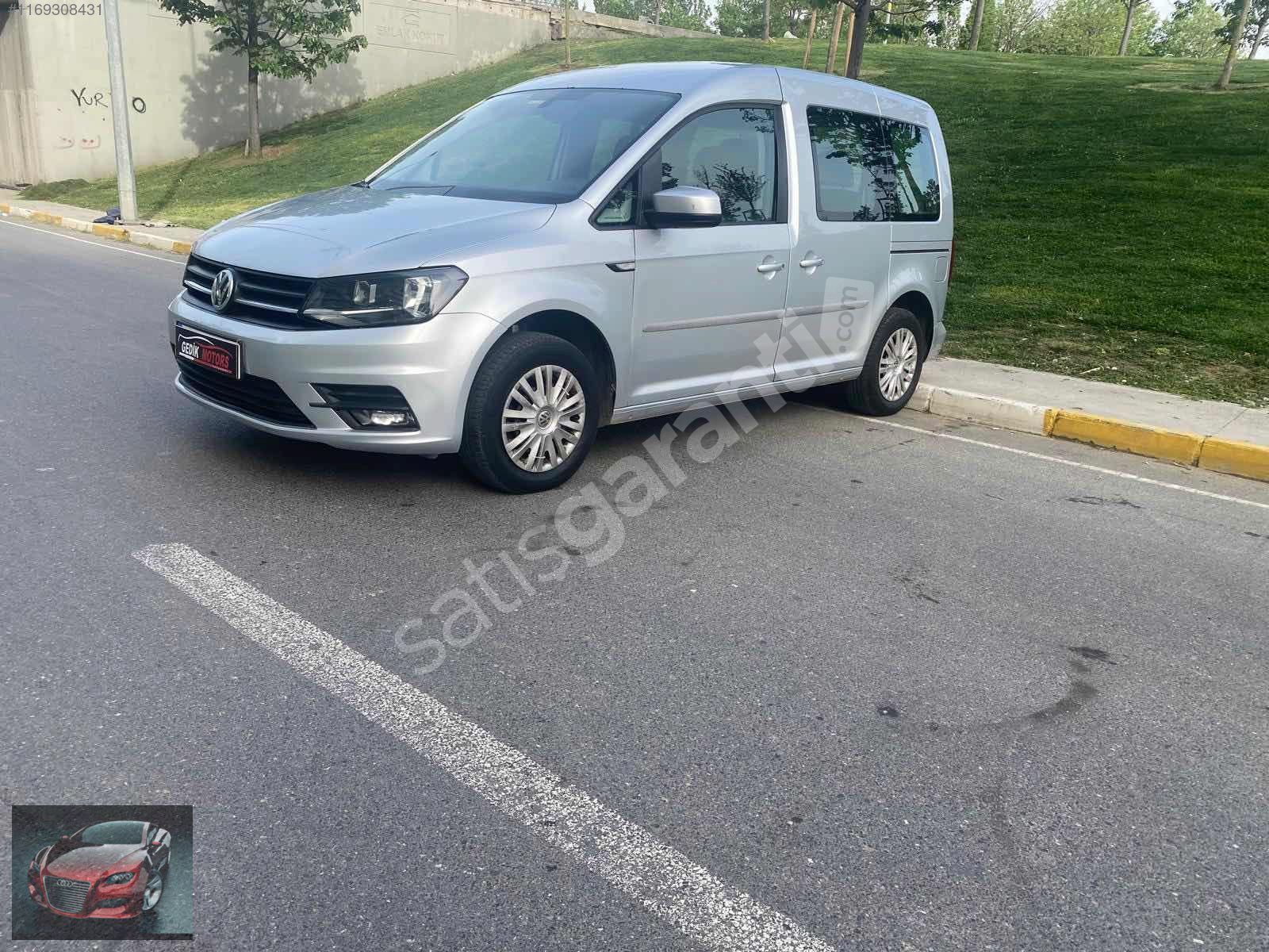GEDİK MOTORS'TAN 2017 CADDY ,2.0 TDI TRENDLINE! DİZEL,OTOMATİK