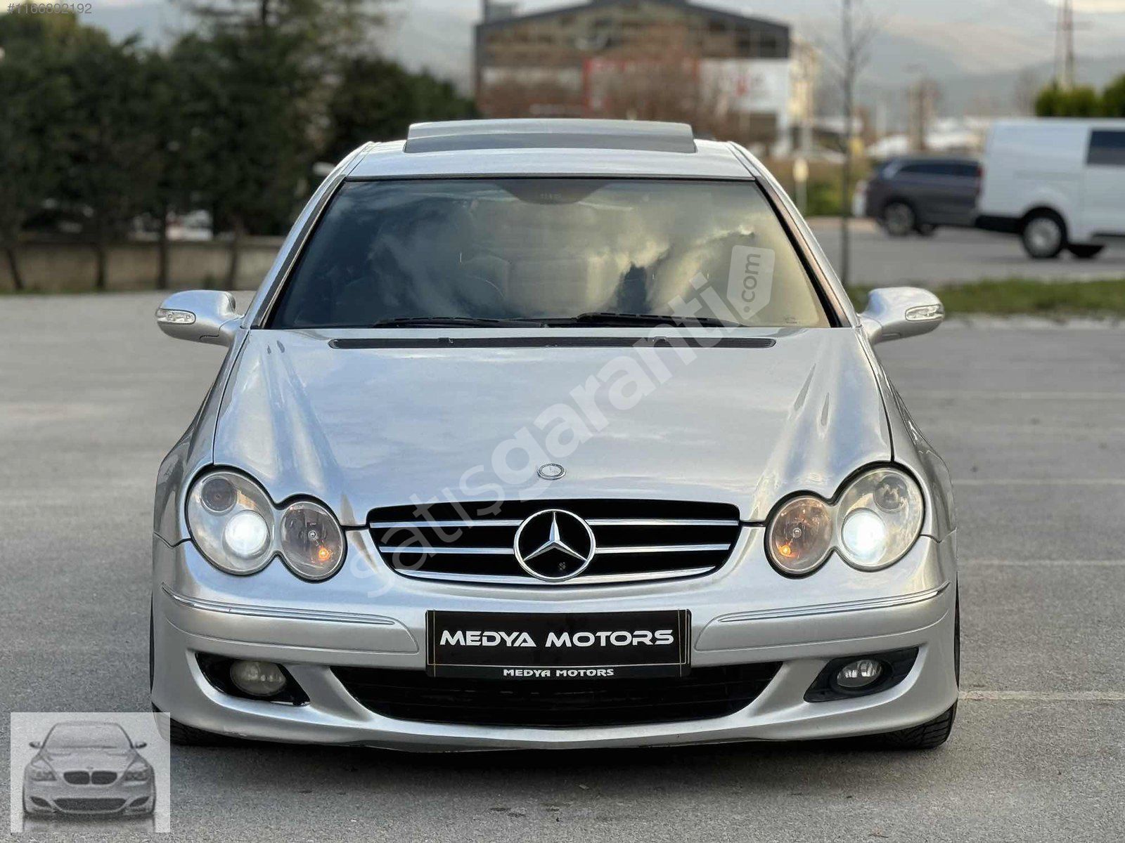 MEDYA MOTORS 2008 MERCEDES CLK200 KOMP.AVANTGARDE MAKYAJLI KASA