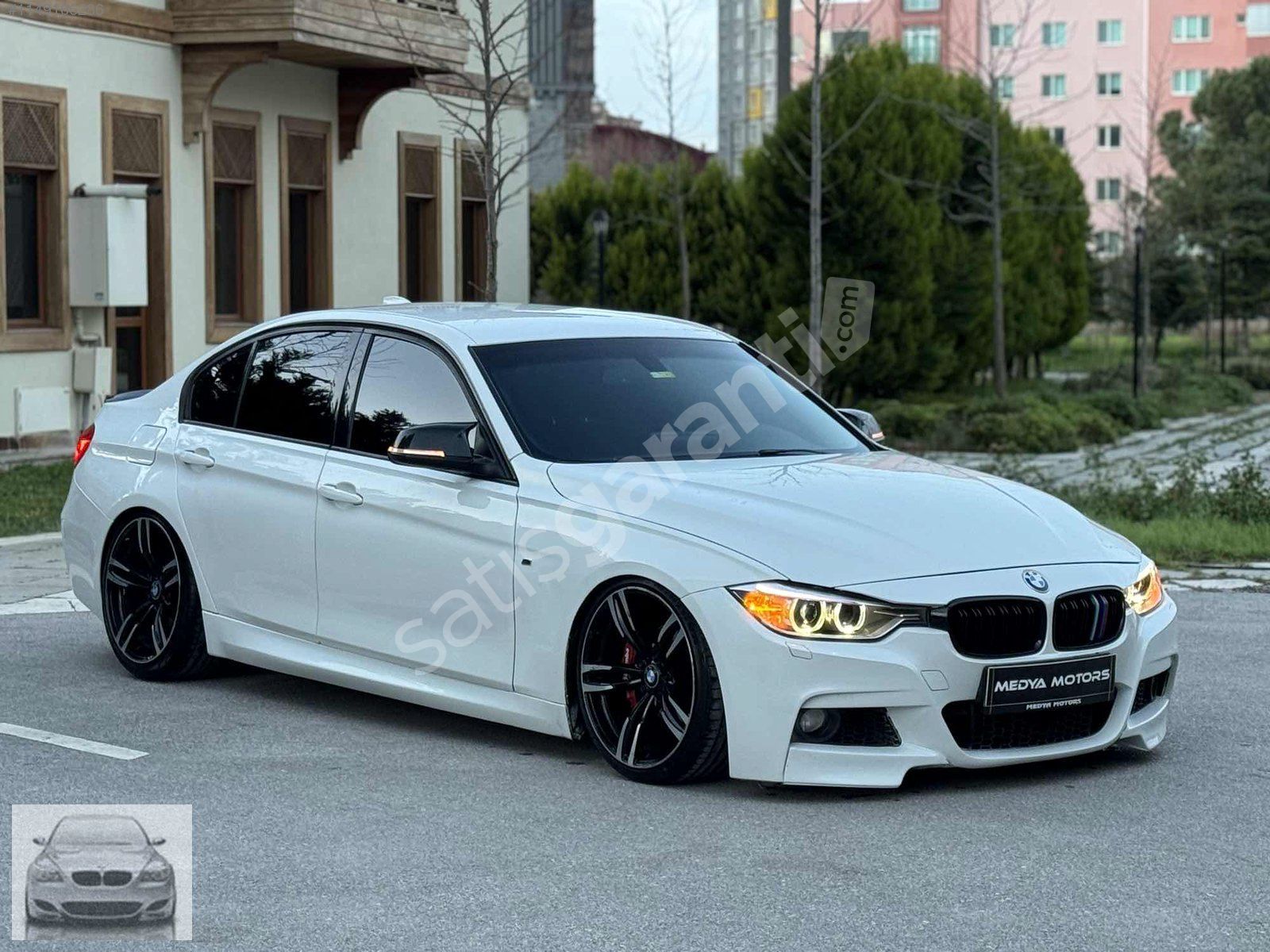 MEDYA MOTORS 2012/BMW/316İ/SPORTLİNE/DIŞ/M/SEDEFBEYAZ/19JANT
