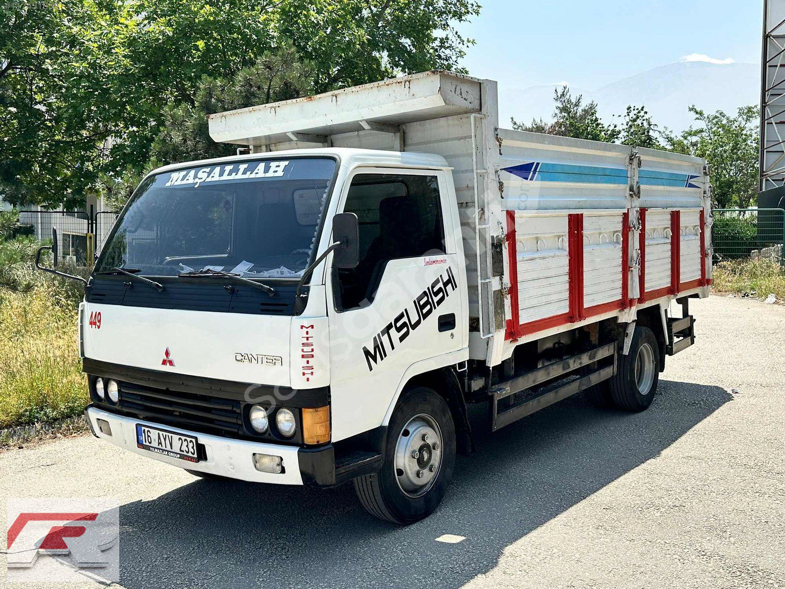 YILMAZLAR GROUP'DAN 92 MODEL MİTSUBİSHİ 444 AÇIKKASA