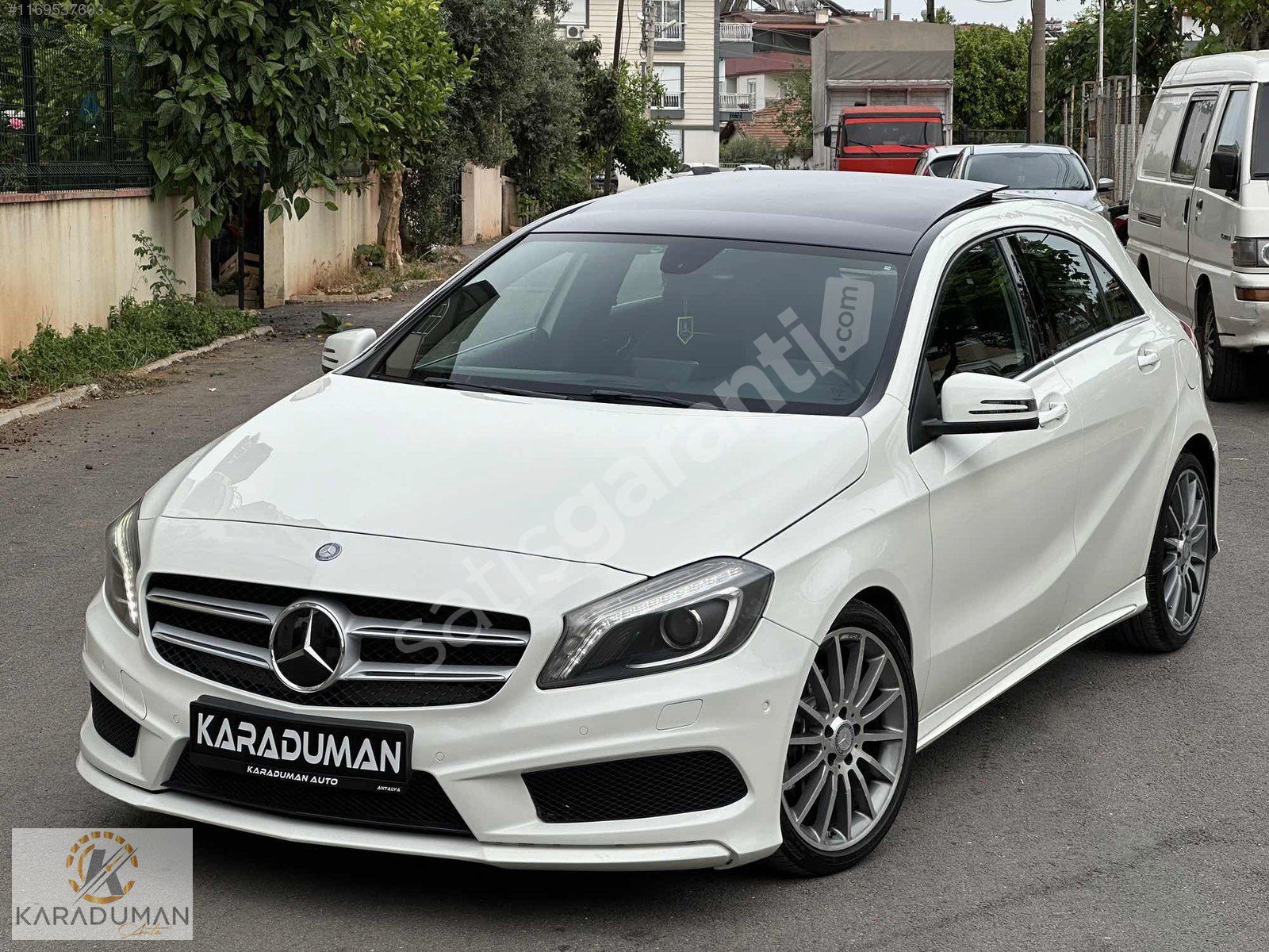 KARADUMAN'dan 139.000 KM Mercedes-Benz A180 AMG 7G-DCT Cam Tavan