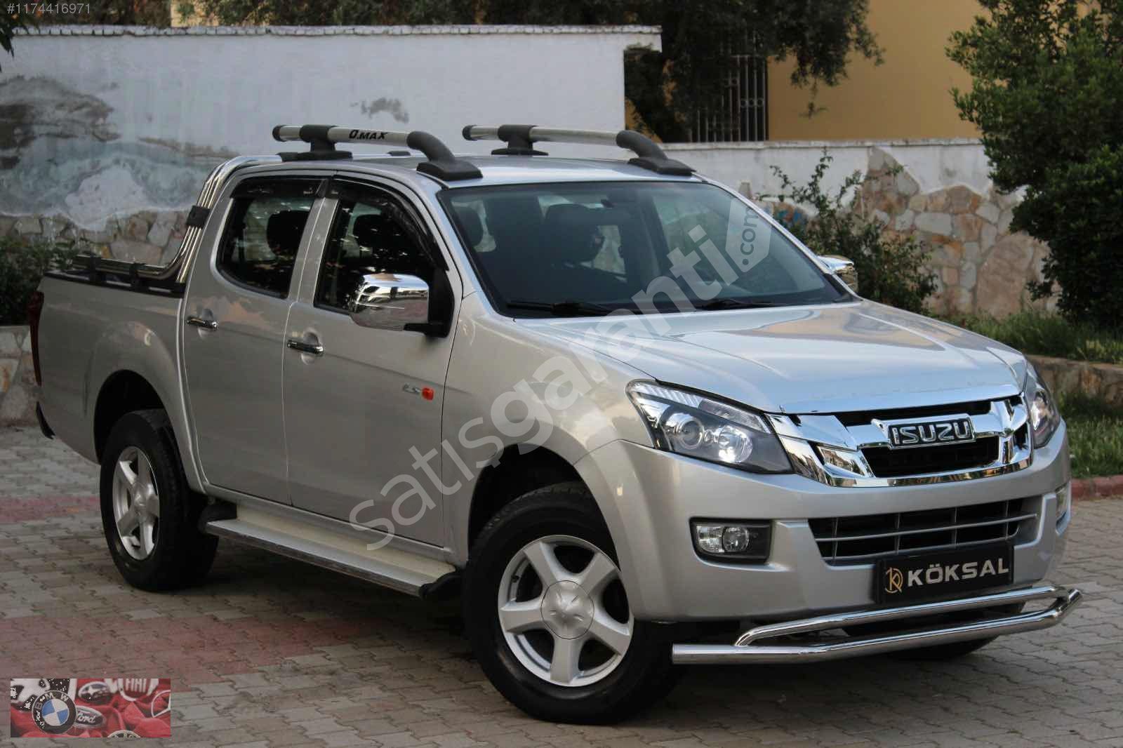 KÖKSAL OTOMOTİV 'DEN HATASIZ ISUZU D-MAX ÇİFT KABİN 4x2