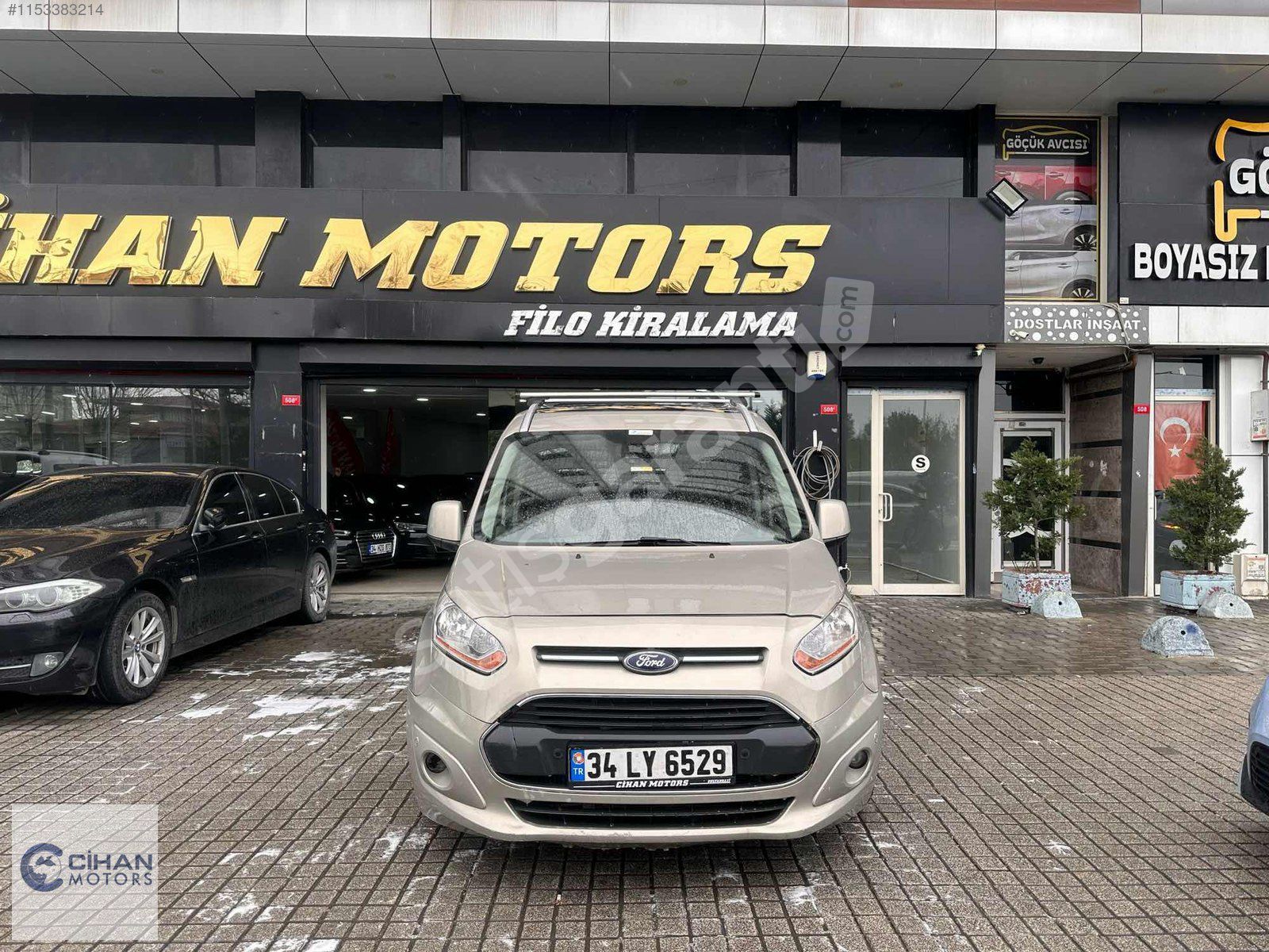 CİHAN MOTORS 2015 Tourneo Connect 1.6 TDCI SWB Titanium Hatasız