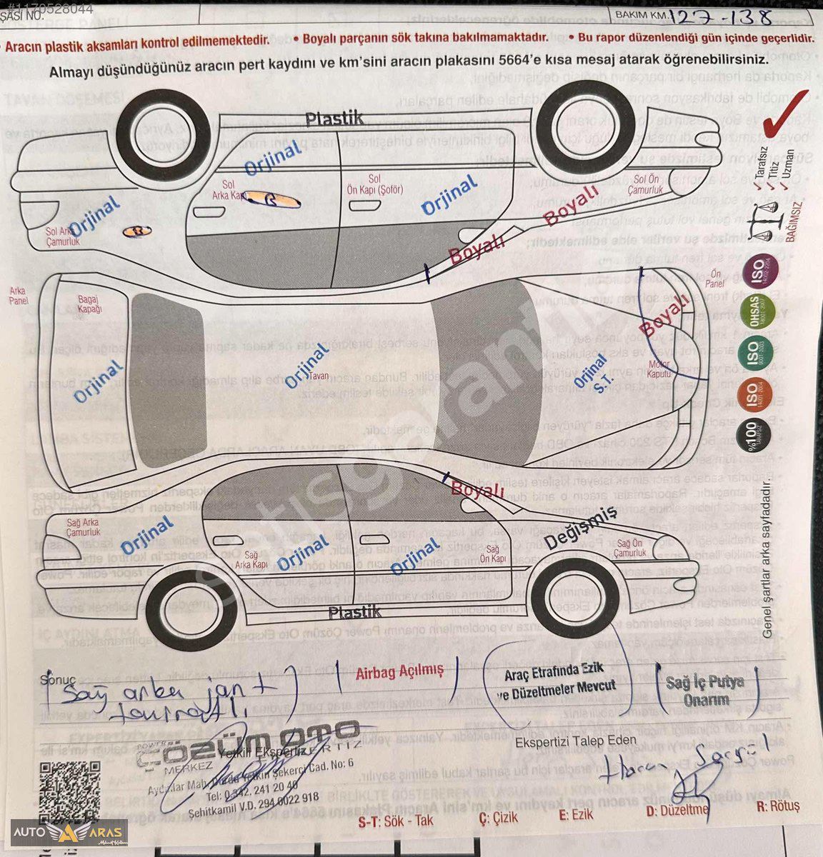 AUTO ARAS'TAN 2013 FORD FOCUS HATASIZ DOLU DOLU