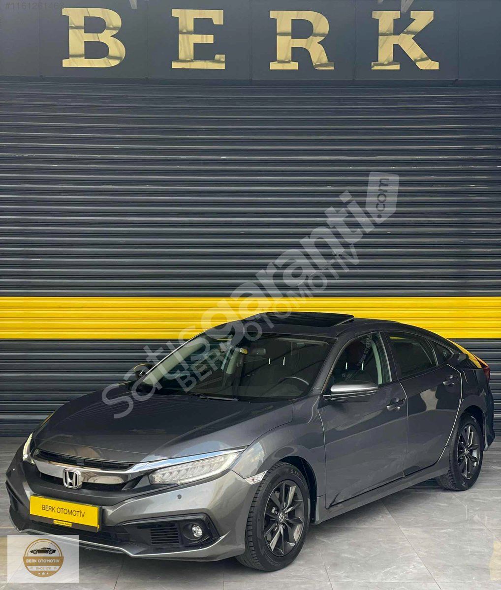BERK'den 2019 DİZEL OTOMATİK HONDA CİVİC-MAKYAJLI- KOLTUK ISITMA