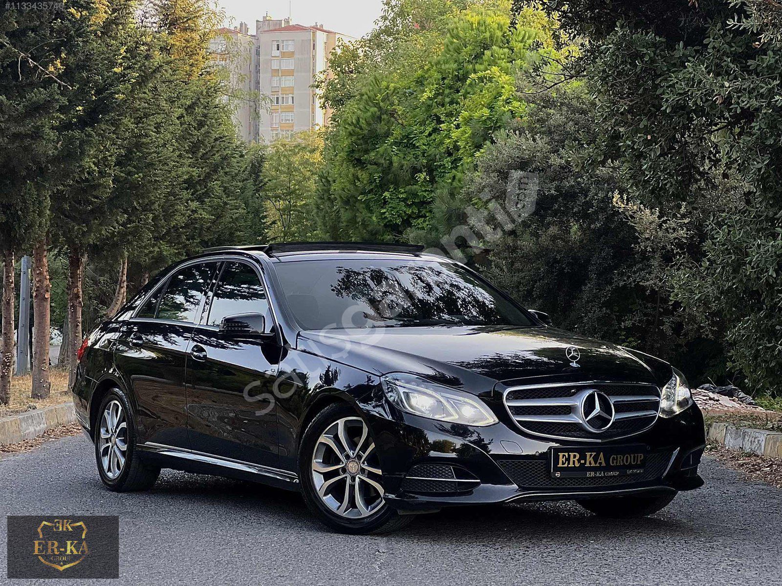 ER-KA GROUP 2013 MERCEDES E180 ELİTE CAM TAVAN-KOLTUK ISITMA-ECO