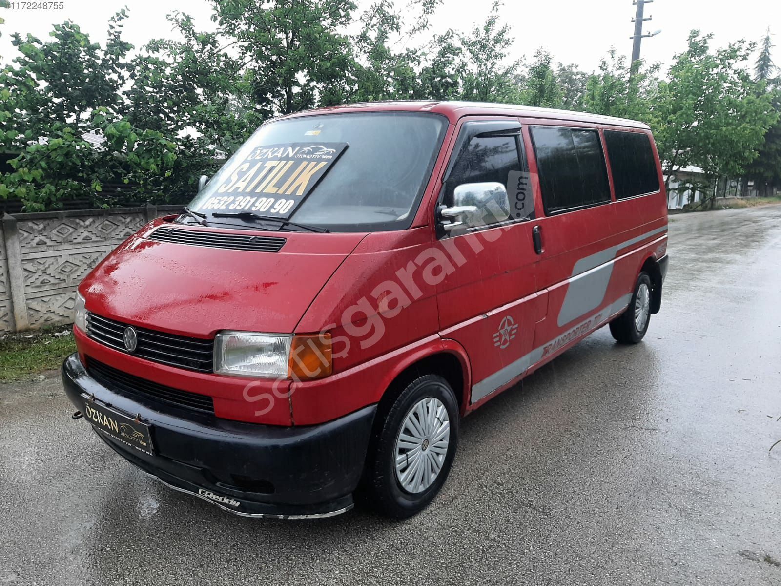 ÖZKAN OTOMOTİV DEN 2000 MODEL 2.5 TRANSPORTER CAMLI VAN