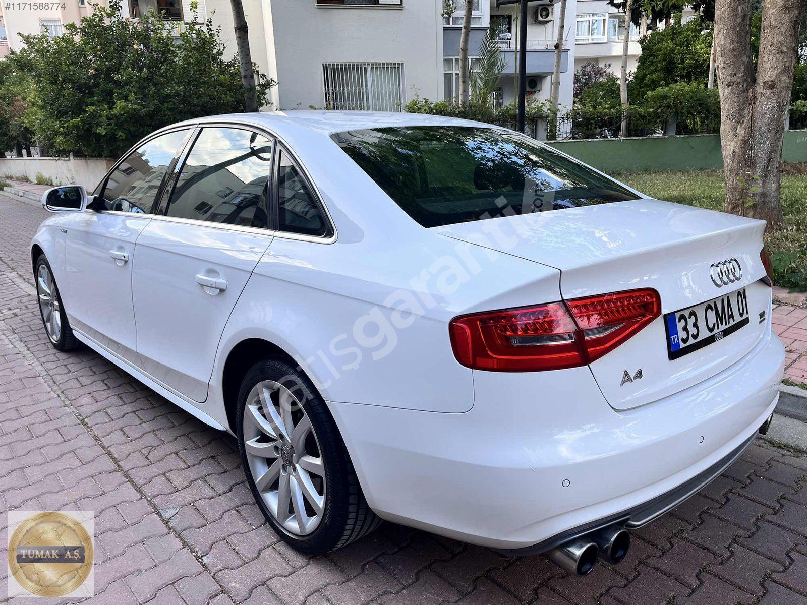TUMAK AŞ DEN HATASIZ BOYASIZ SUNROOF LU AUDİ A4 QUATRO