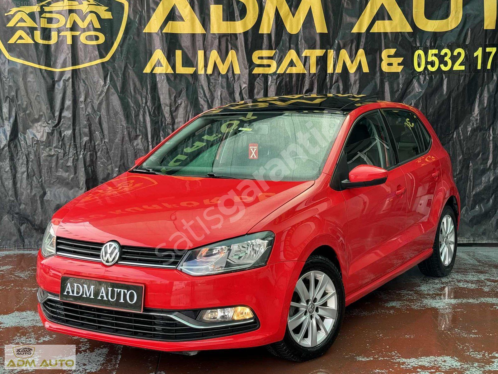 ADM AUTO-2017 CAM TAVANLI 55 BİN KM POLO 1.2 TSI COMFORTLİNE