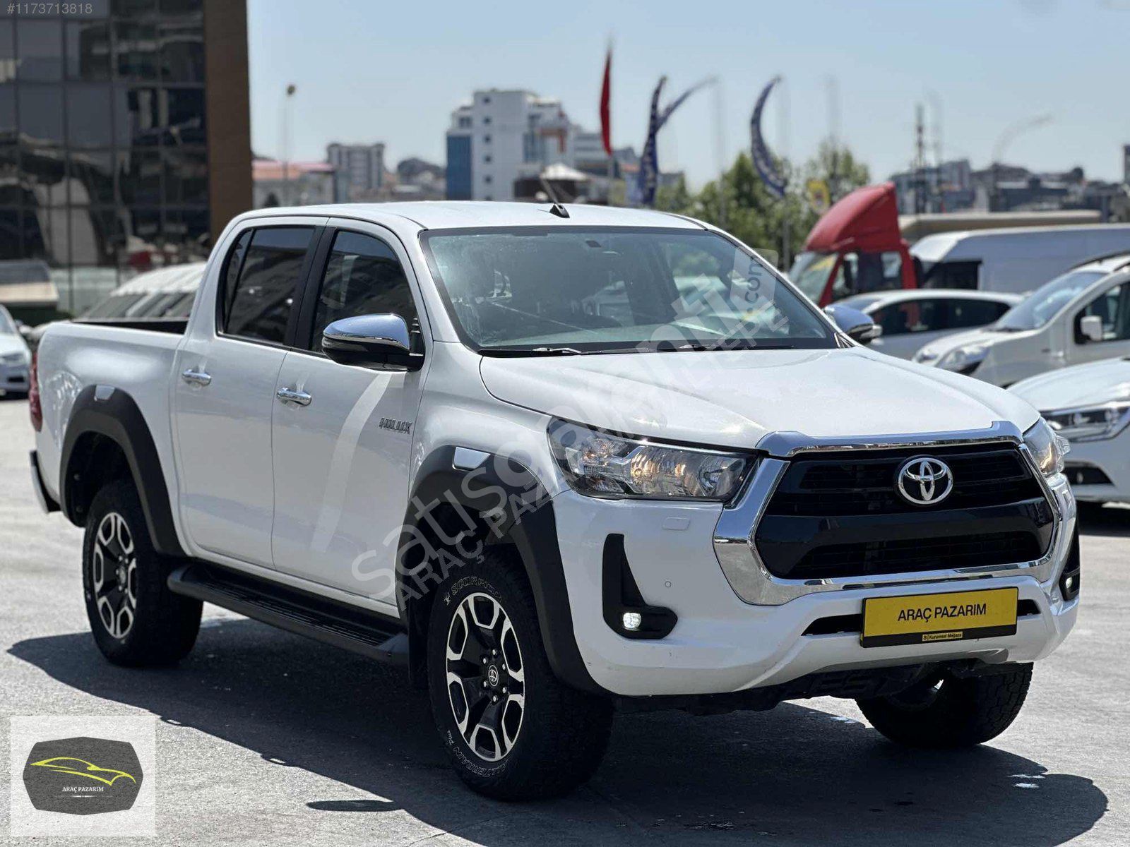 -BOYASIZ- 155.000 KM 2021 HİLUX 2.4 D-4D OTOMATİK ADVANTURE