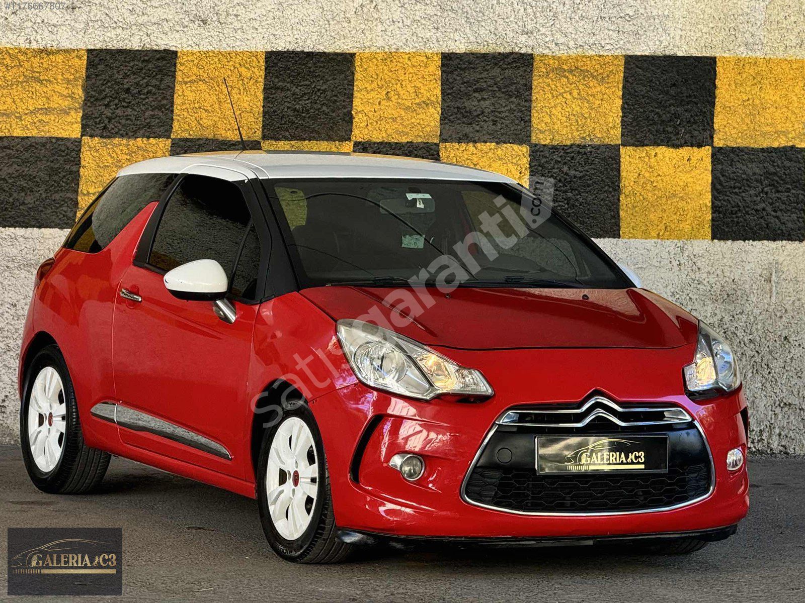 KREDİ KARTINA 12 TAKSİT KIRMIZI DİZEL OTOMATİK DS3 FULL PAKET