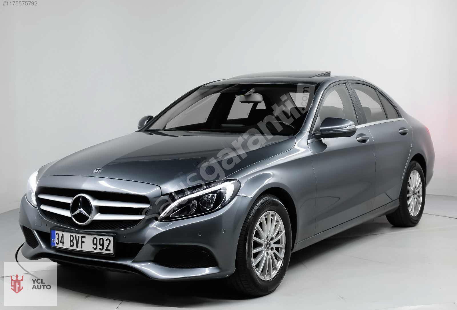 YCL AUTO'DAN TRAMERSİZ CAM TAVANLI C200d BlueTEC COMFORT BAKIMLI
