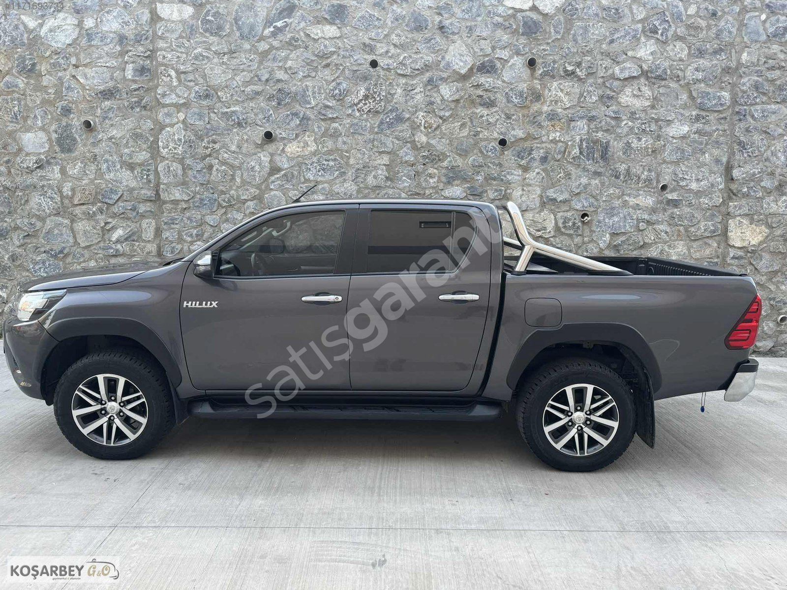 KOŞARBEY GO da TOYOTA HILUX 4*2 Hatasız Kusursuz Boyasız