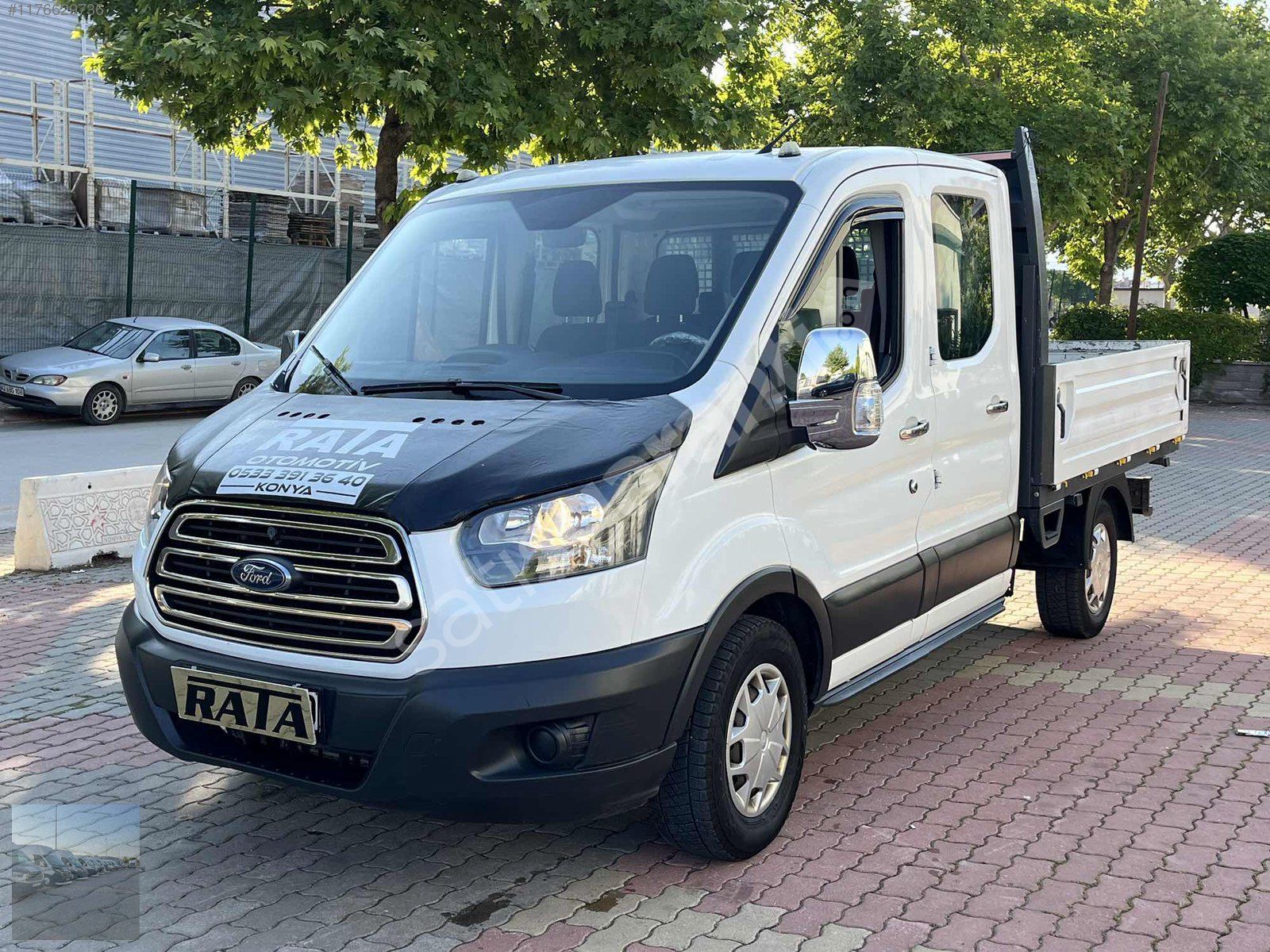 RATA'DAN 2017 MODEL ÇİFT KABİN FORD TRANSİT