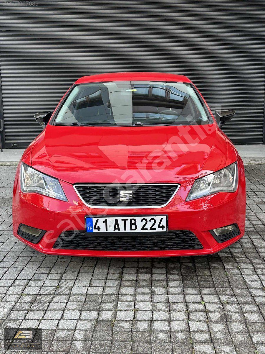 AB VİP'DEN 2014 MODEL KIRMIZI SEAT LEON DEĞİŞENSİZ...