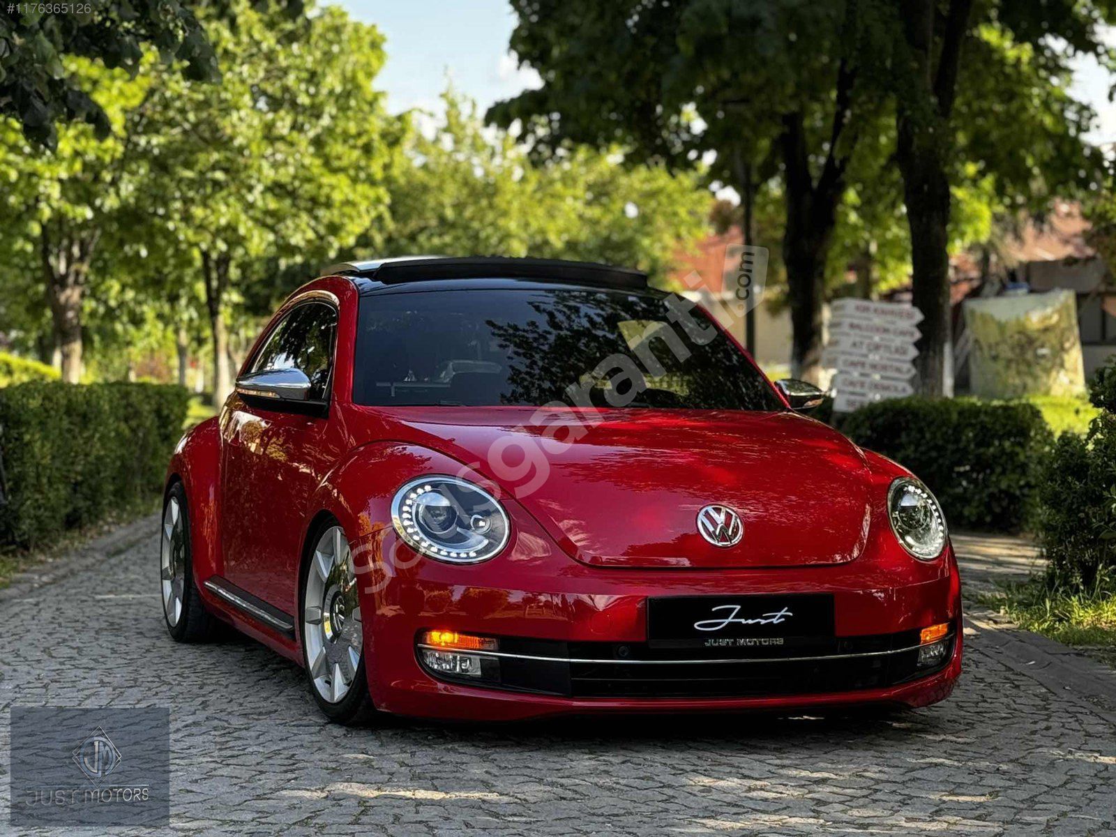 JUST | 2013 BEETLE OTOMATİK KIRMIZI CAM TVN,RETRO JANT SERVİS